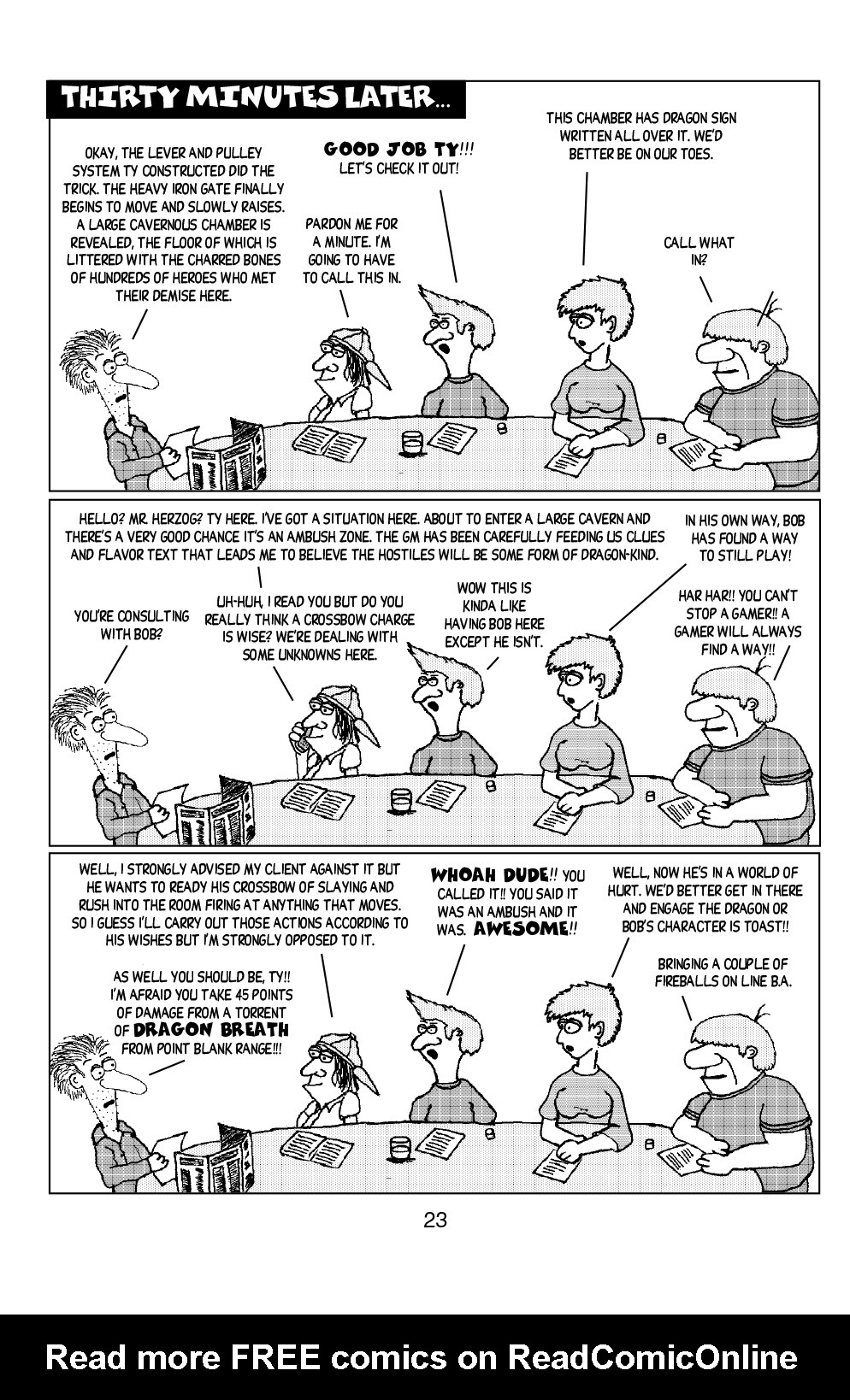 Read online Knights of the Dinner Table comic -  Issue #10 - 25