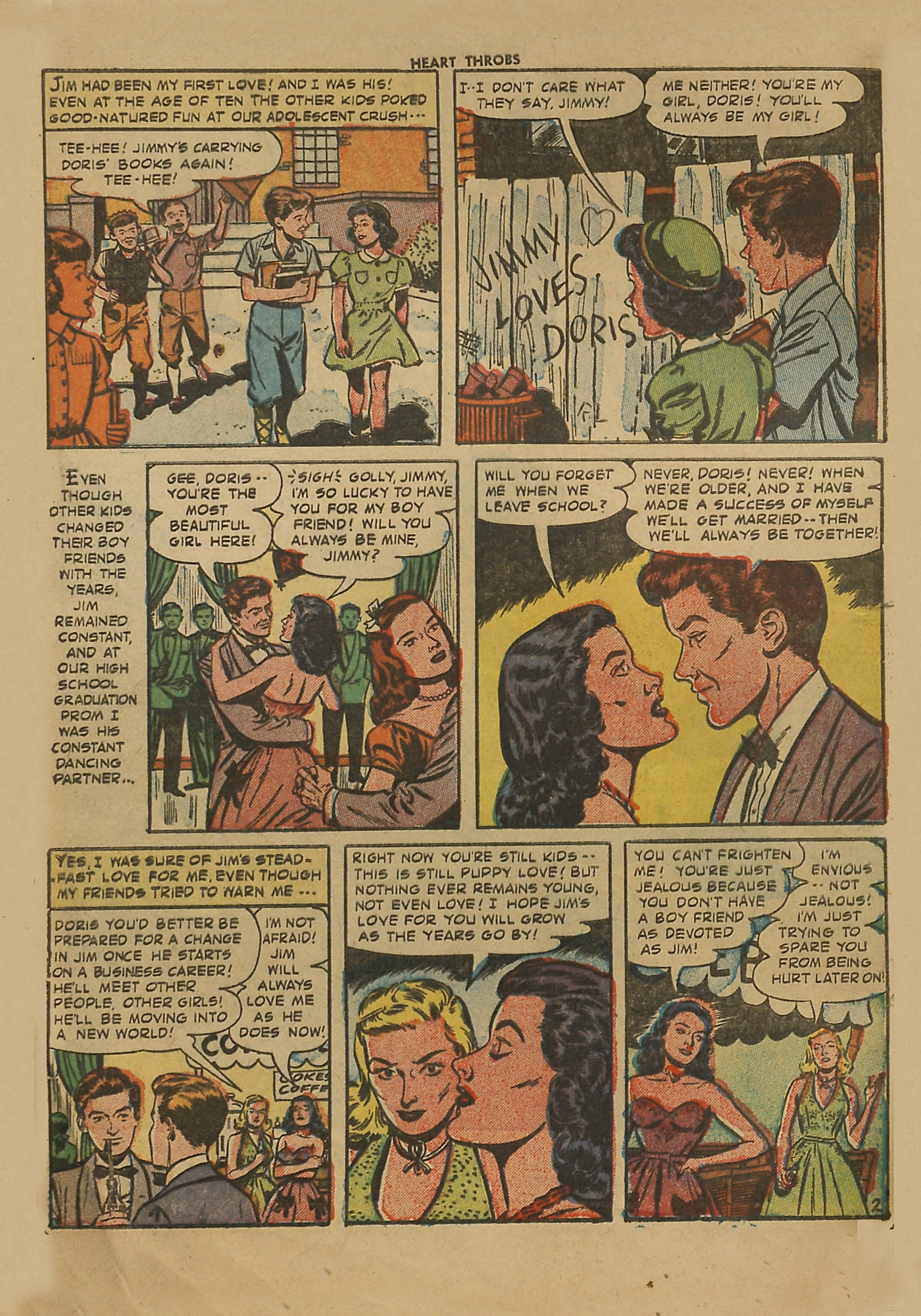 Read online Heart Throbs comic -  Issue #25 - 4
