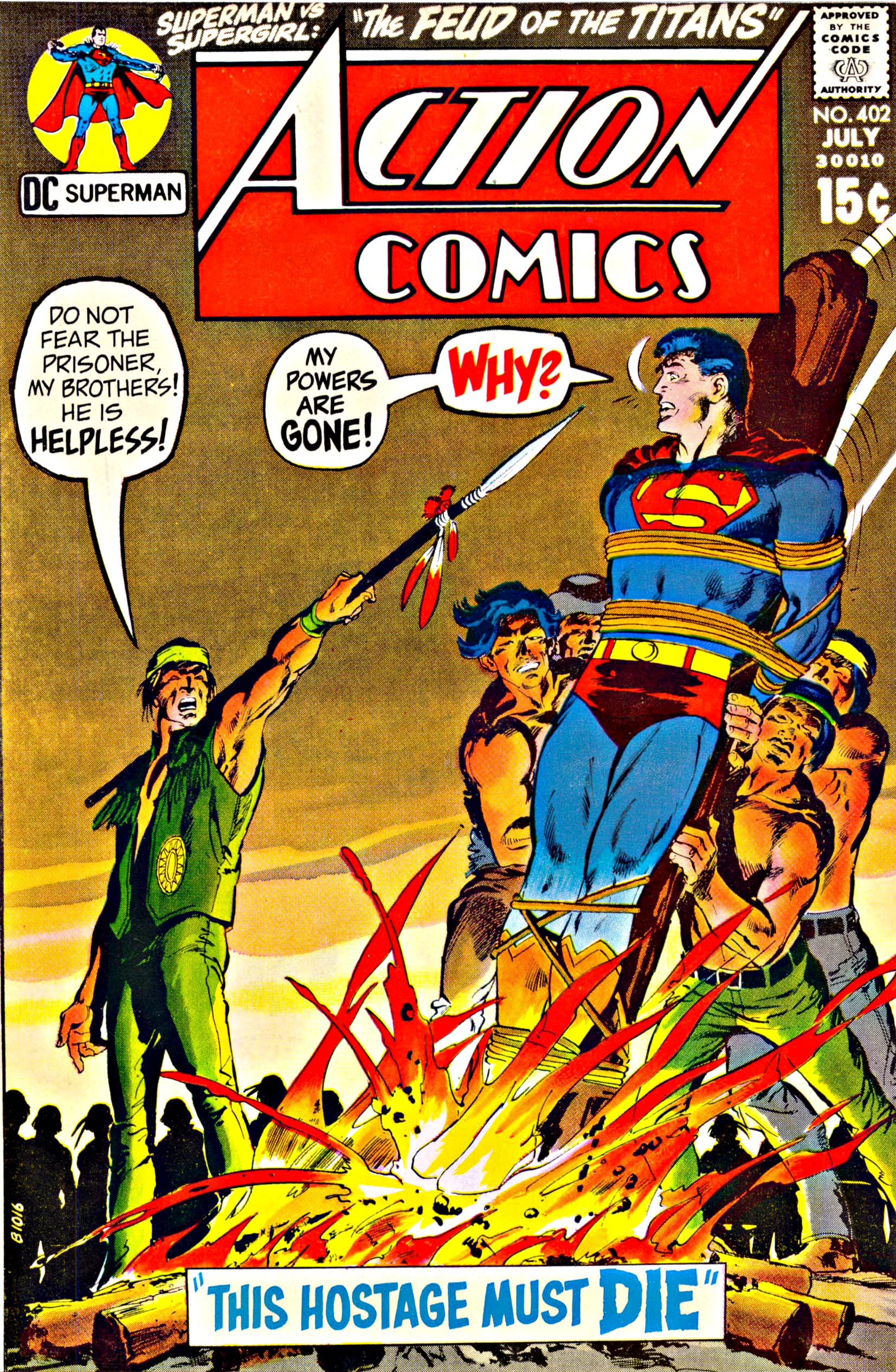 Read online Action Comics (1938) comic -  Issue #402 - 1