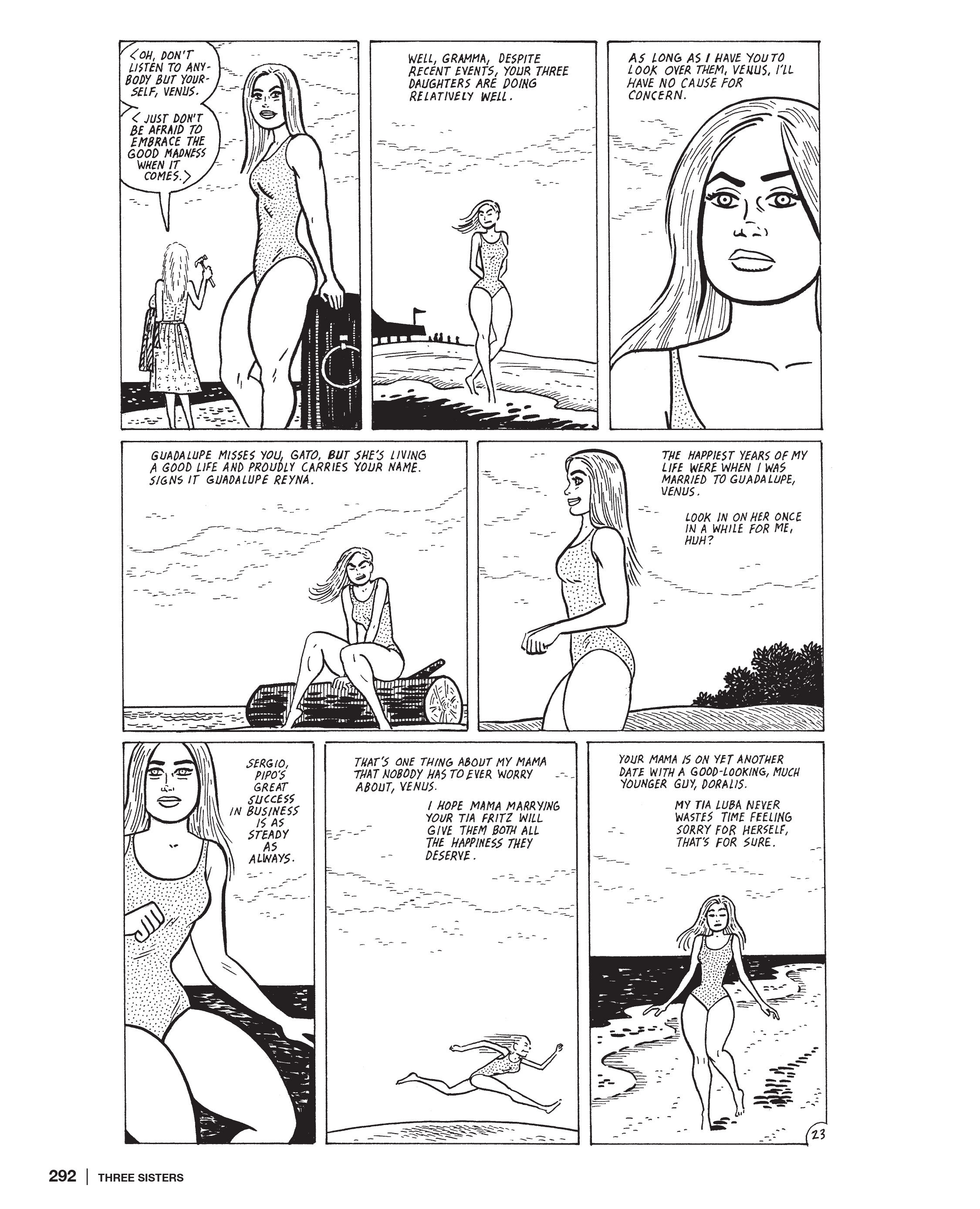 Read online Three Sisters: The Love and Rockets Library comic -  Issue # TPB (Part 3) - 92