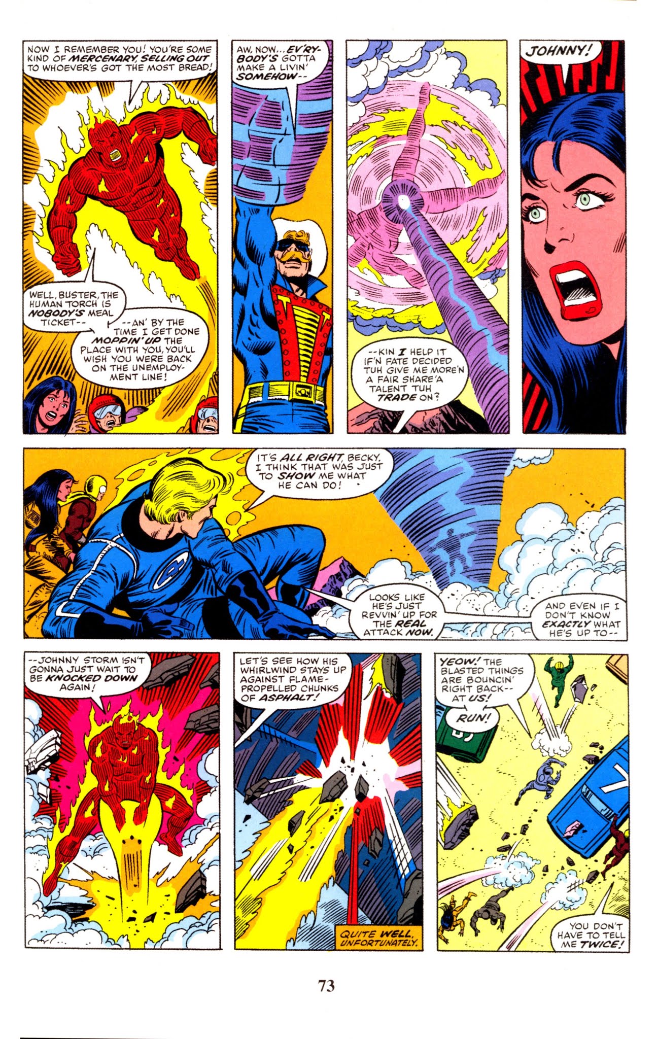 Read online Fantastic Four Visionaries: George Perez comic -  Issue # TPB 2 (Part 1) - 73