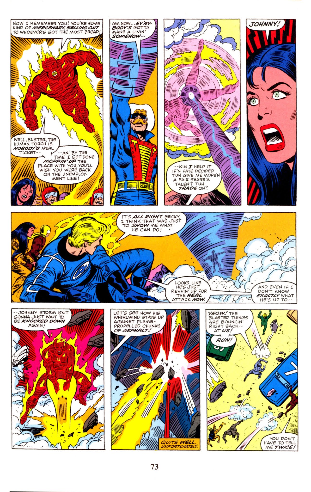 Read online Fantastic Four Visionaries: George Perez comic -  Issue # TPB 2 (Part 1) - 73