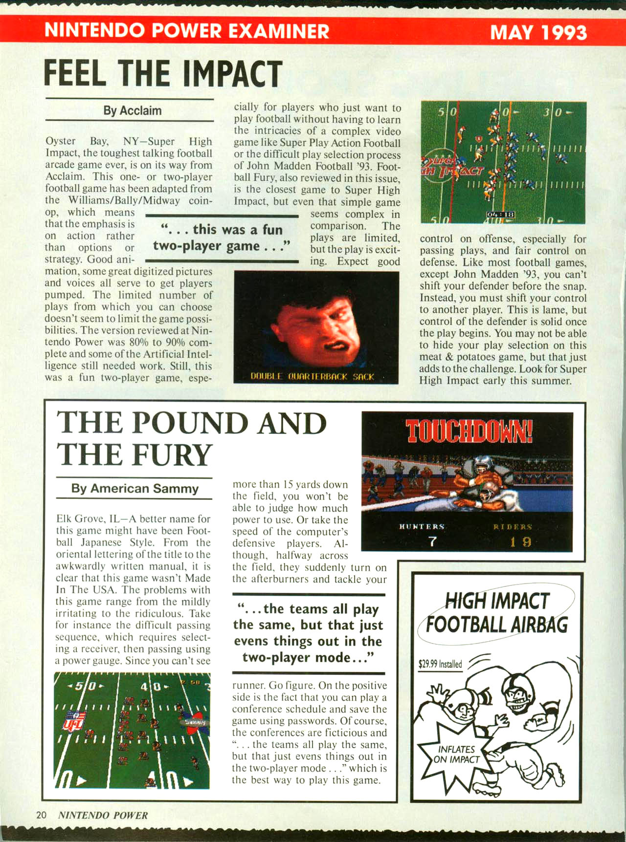 Read online Nintendo Power comic -  Issue #48 - 21