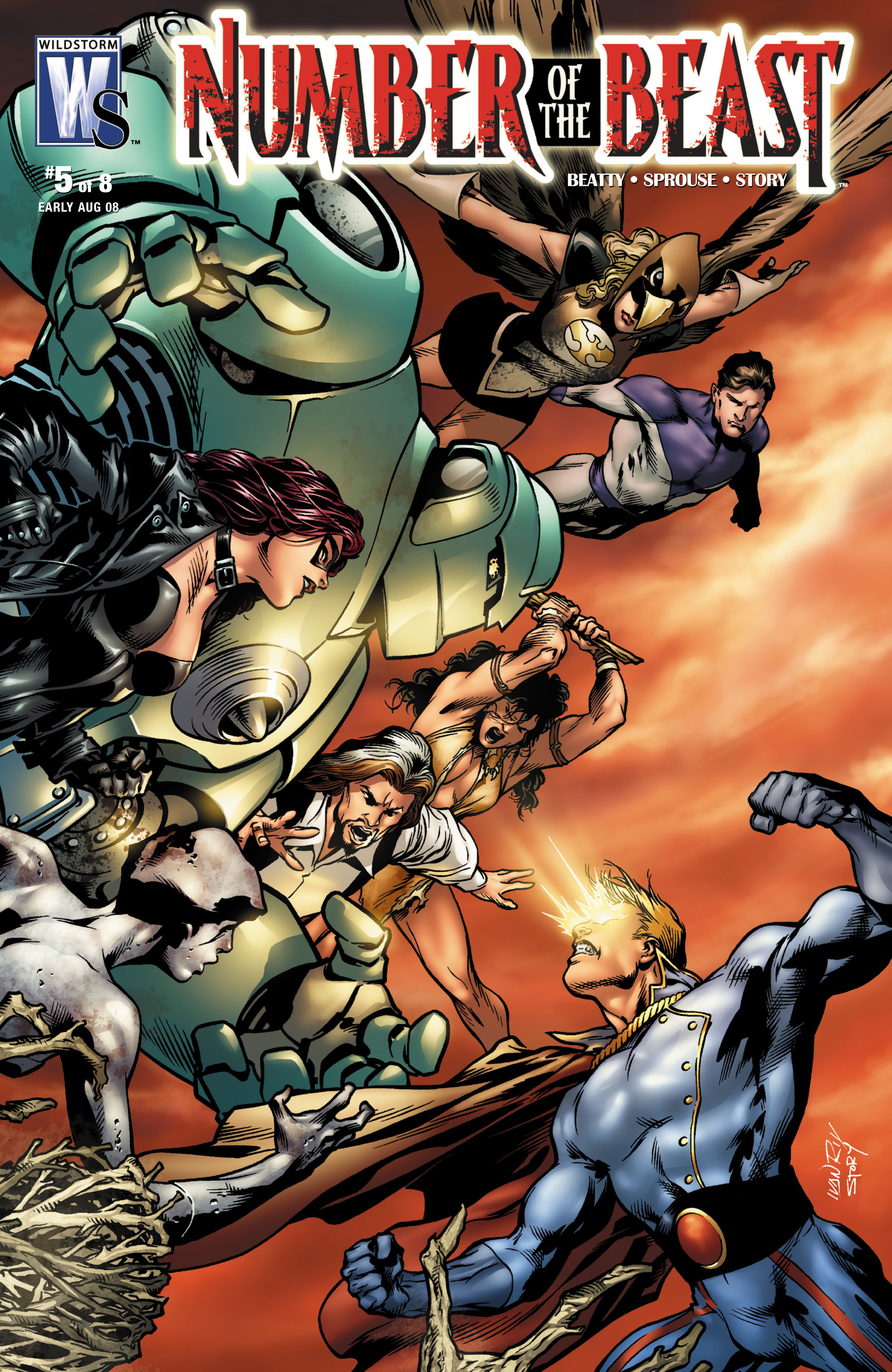 Read online Number of the Beast comic -  Issue #5 - 1