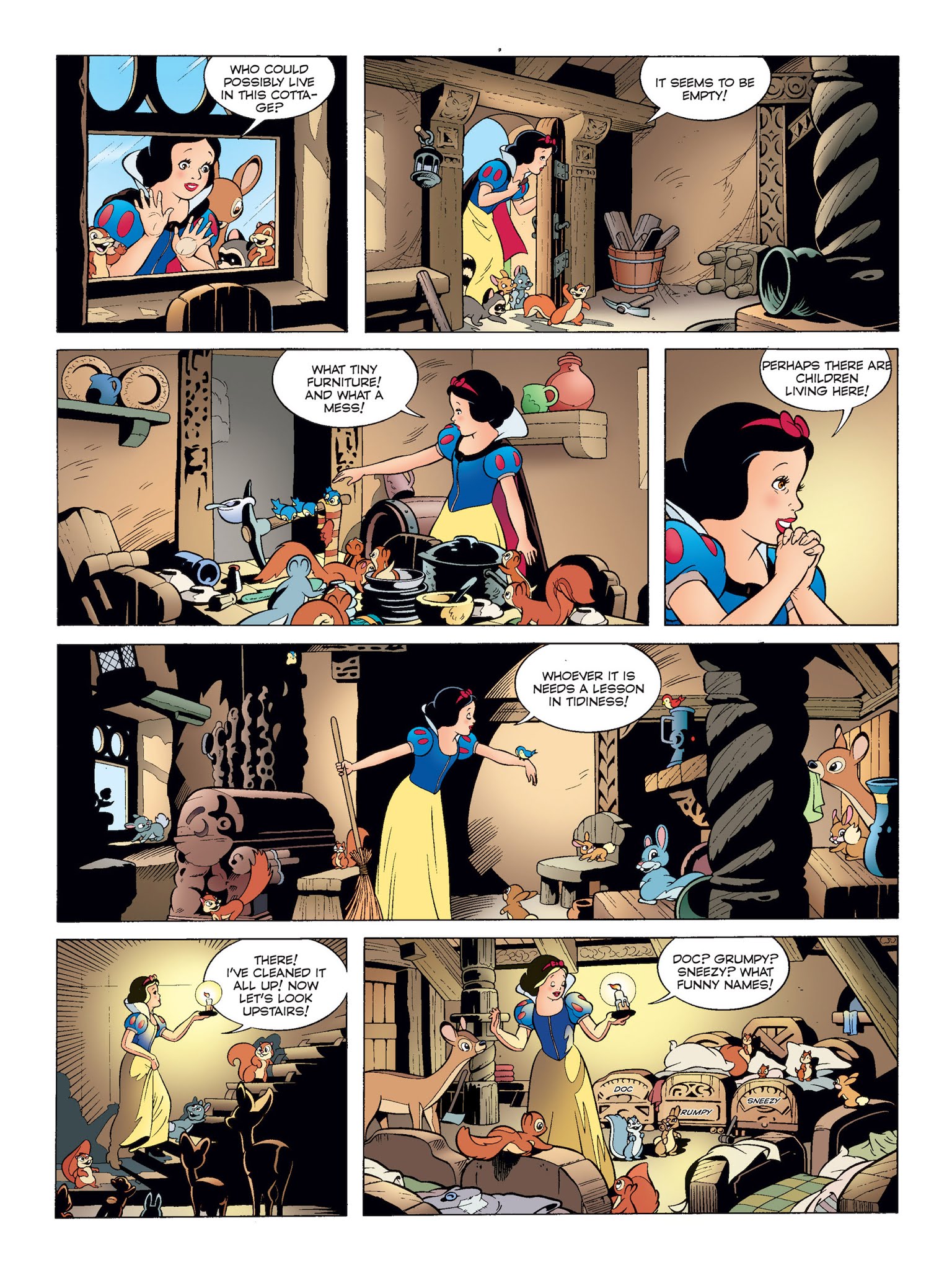 Read online Snow White and the Seven Dwarfs (2017) comic -  Issue # Full - 13