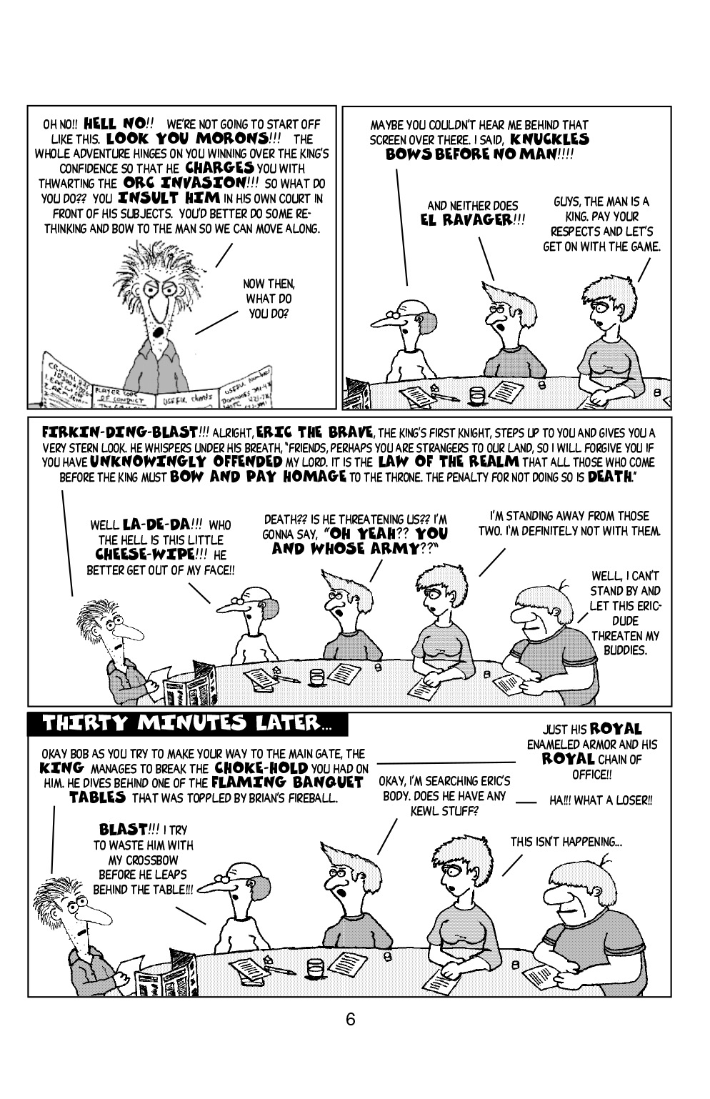 Read online Knights of the Dinner Table comic -  Issue #8 - 8