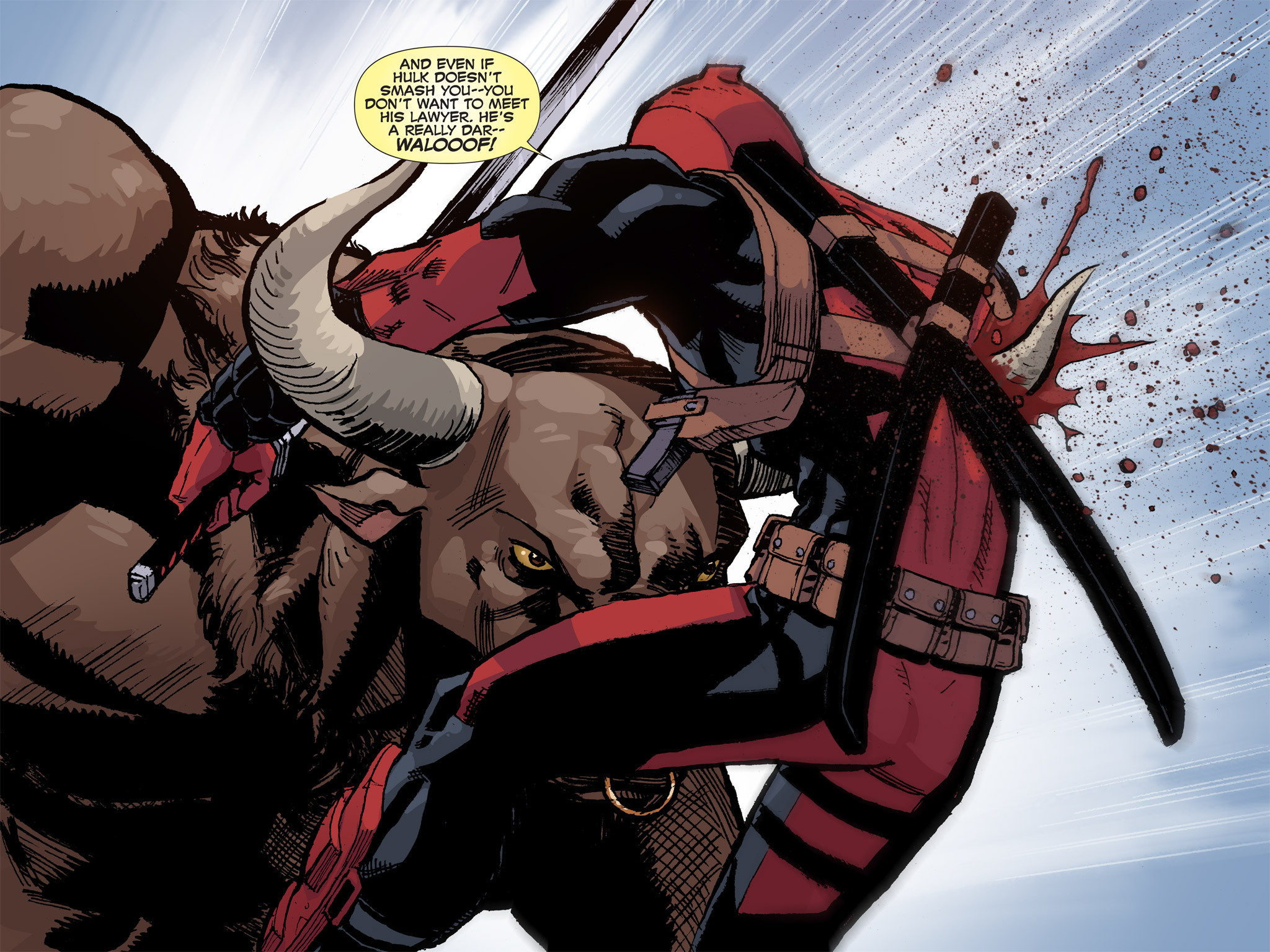 Read online Deadpool: Dracula's Gauntlet comic -  Issue # Part 3 - 7
