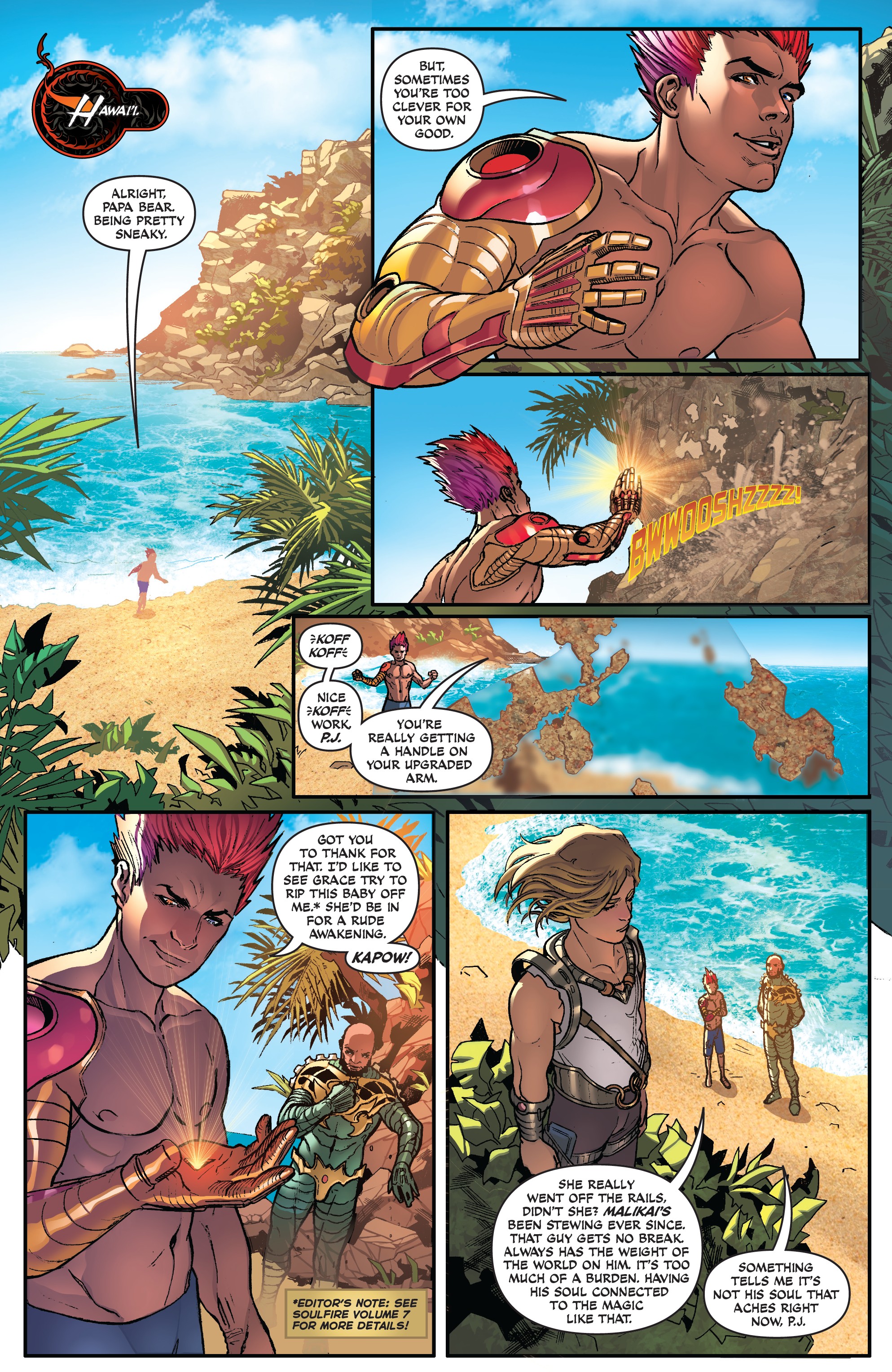 Read online Soulfire comic -  Issue #1 - 10