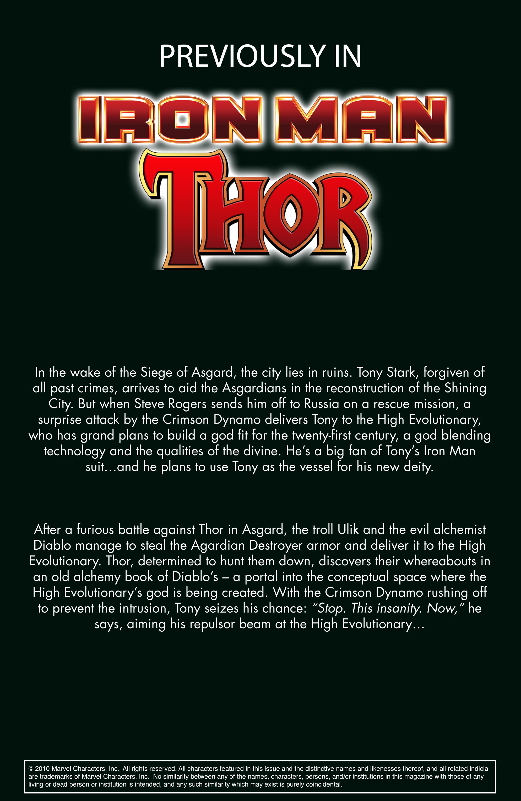 Read online Iron Man/Thor comic -  Issue #3 - 3