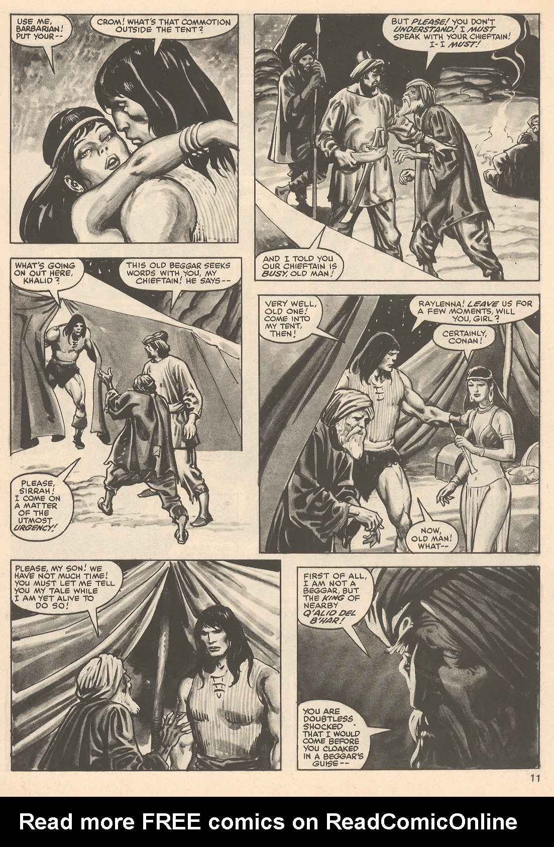 Read online The Savage Sword Of Conan comic -  Issue #76 - 11
