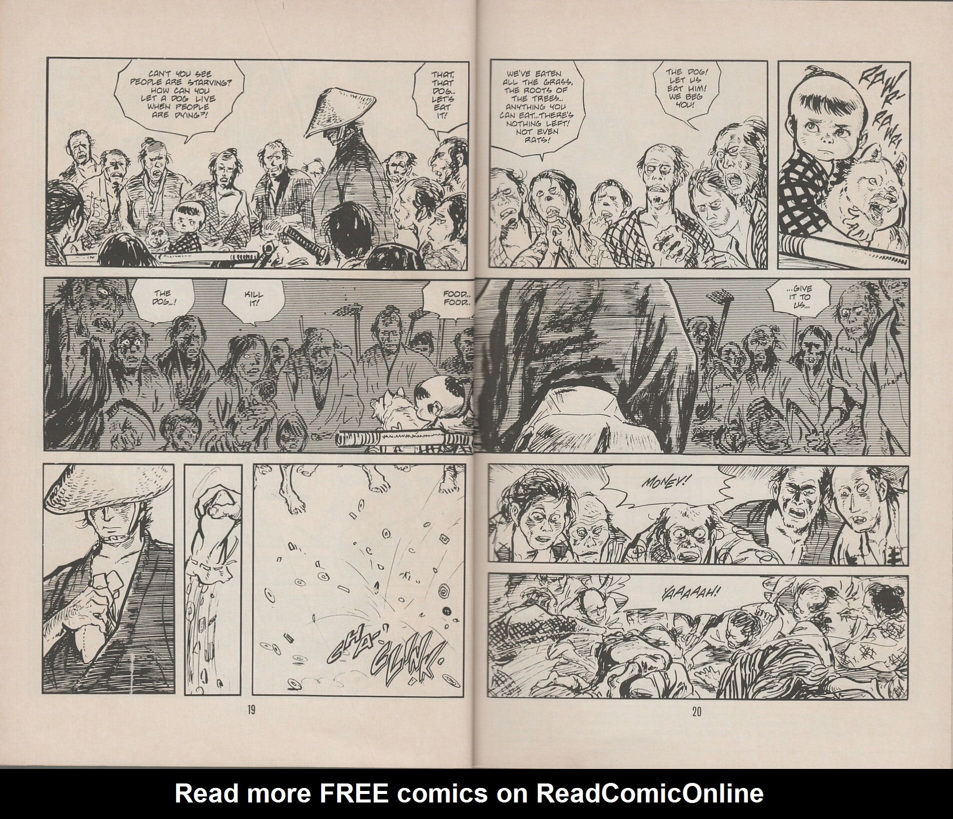 Read online Lone Wolf and Cub comic -  Issue #19 - 24