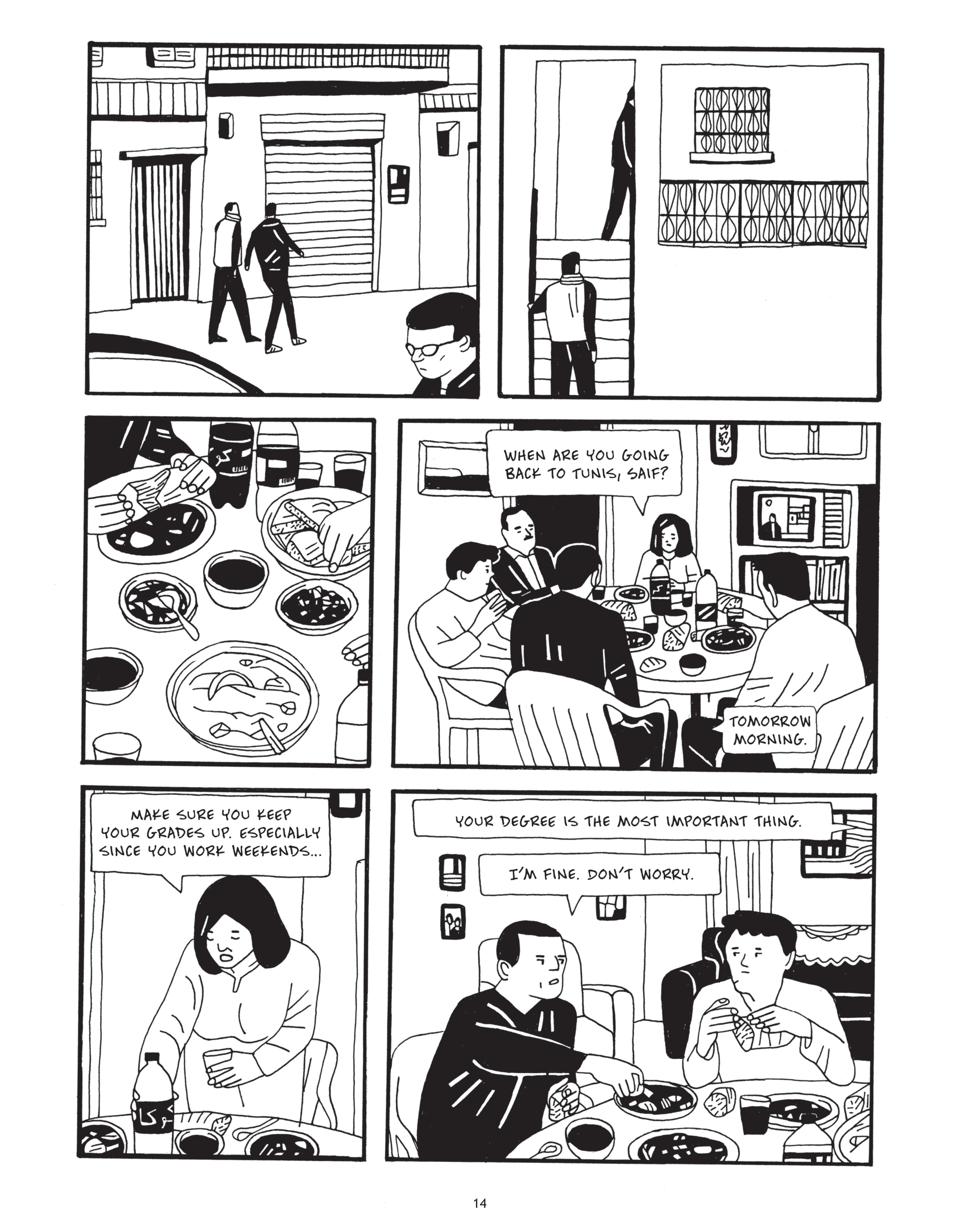 Read online After the Spring: A Story of Tunisian Youth comic -  Issue # TPB - 15