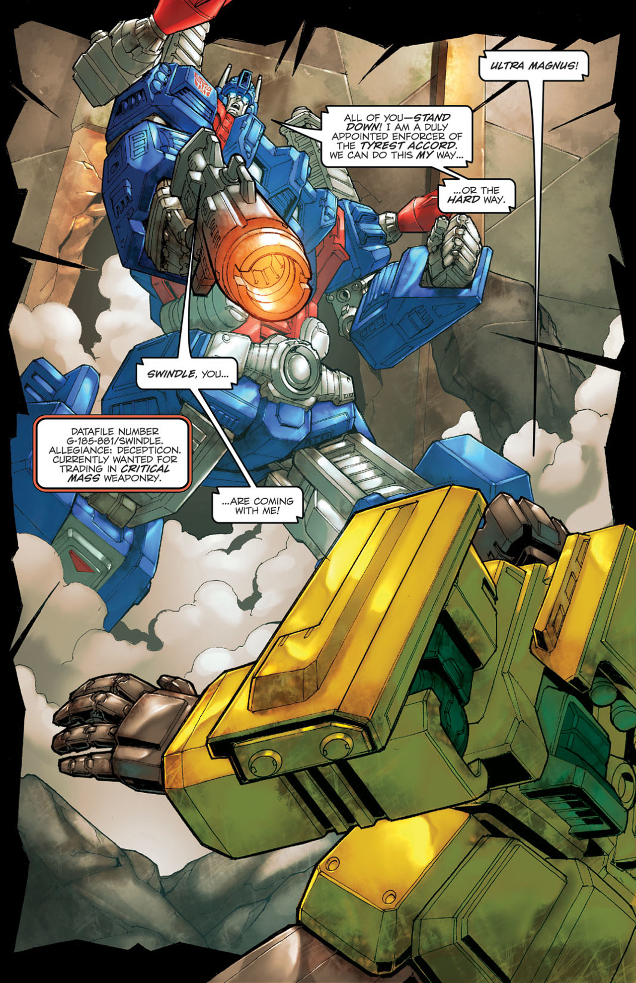 Read online Transformers Spotlight: Ultra Magnus comic -  Issue # Full - 4