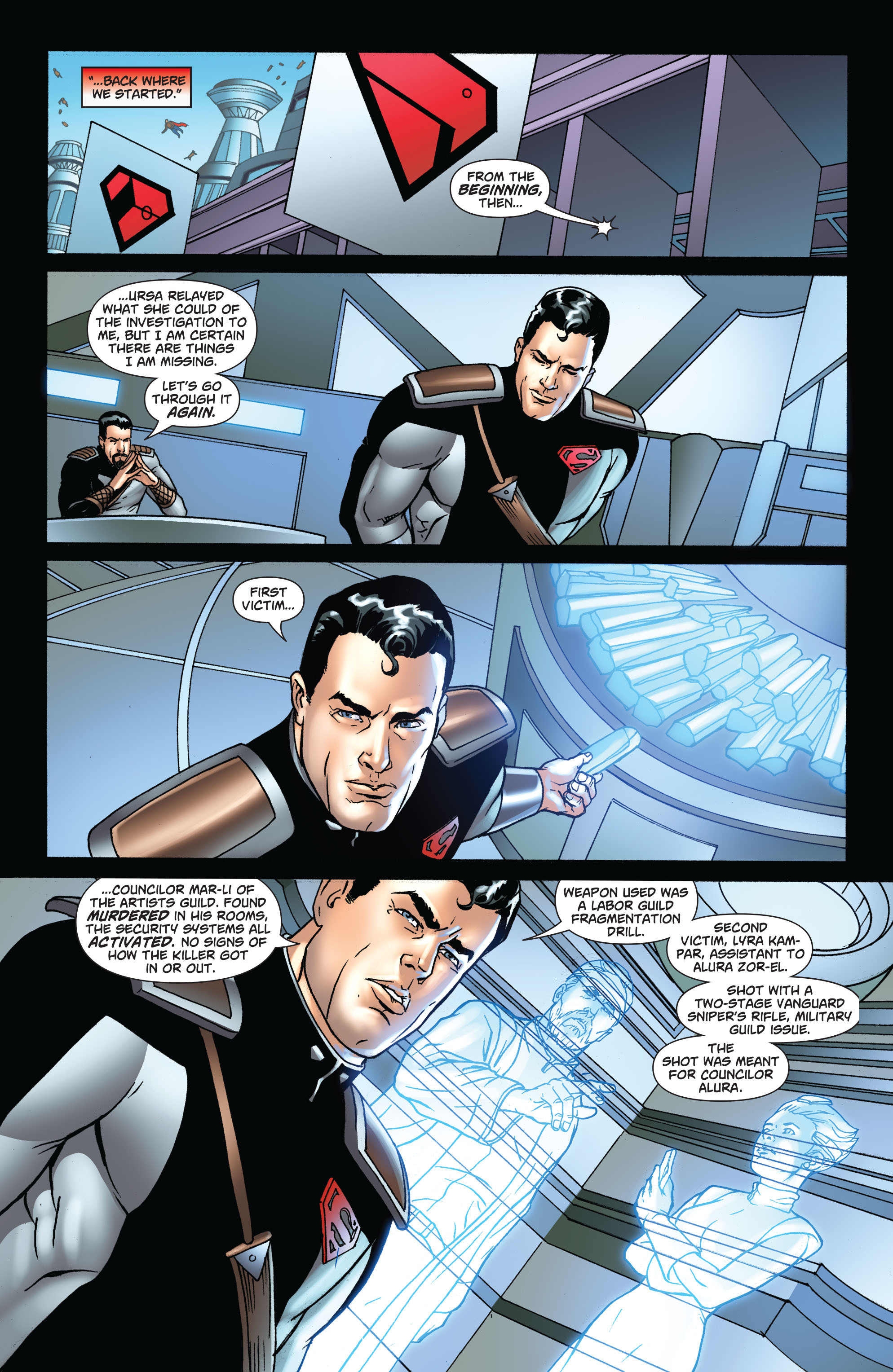 Read online Superman: New Krypton comic -  Issue # TPB 4 - 133