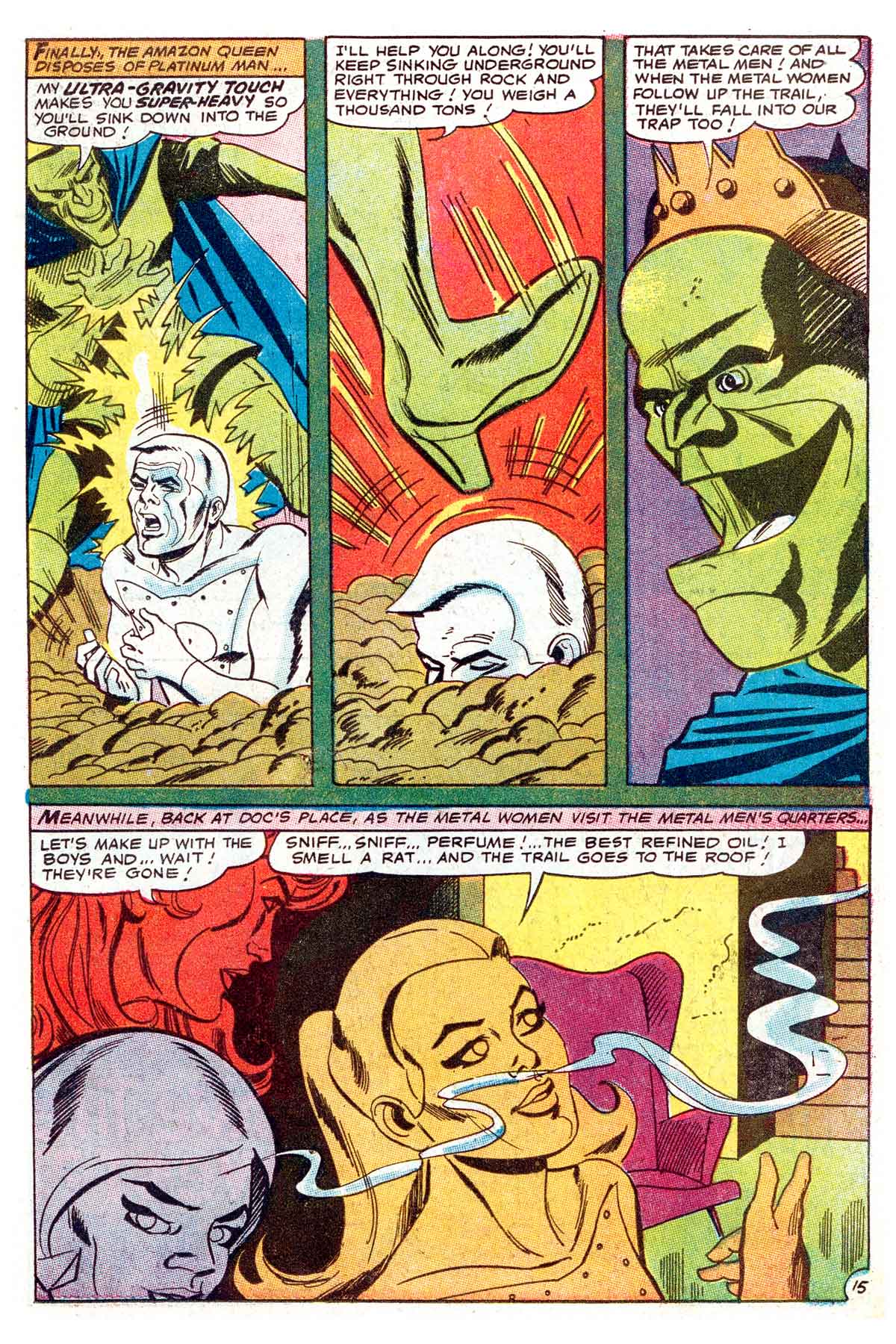 Read online Metal Men (1963) comic -  Issue #32 - 19