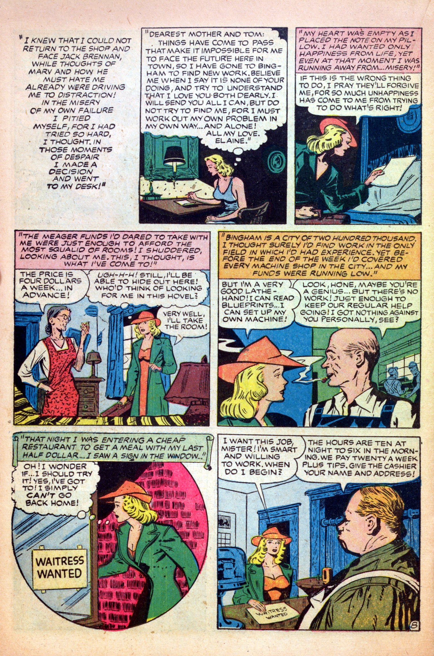 Read online Romantic Love comic -  Issue #1 - 36