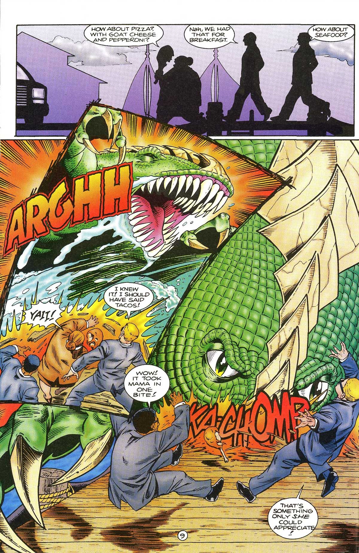 Read online Dinosaurs For Hire comic -  Issue #10 - 13