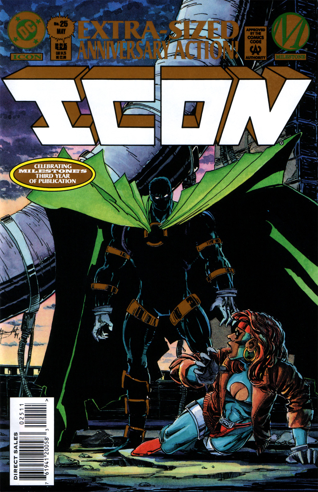 Read online Icon comic -  Issue #25 - 1