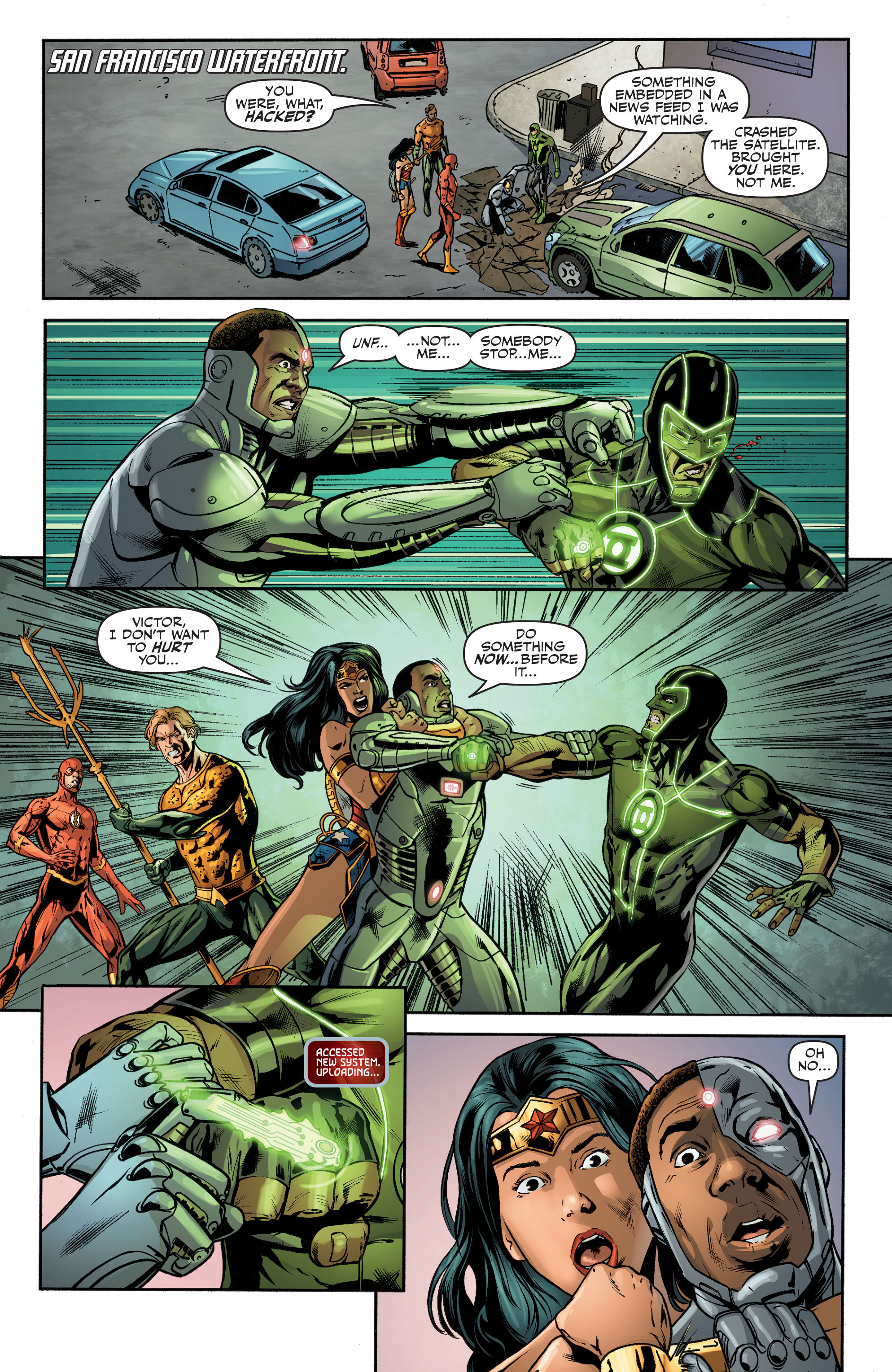 Read online Justice League (2016) comic -  Issue #8 - 23
