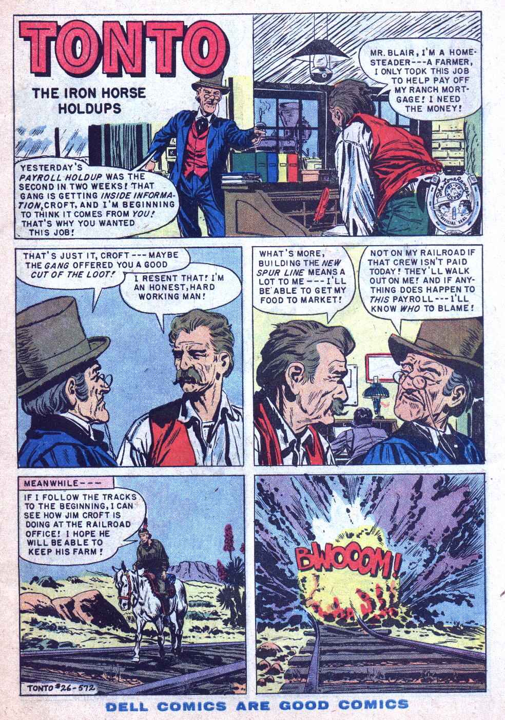Read online Lone Ranger's Companion Tonto comic -  Issue #26 - 3