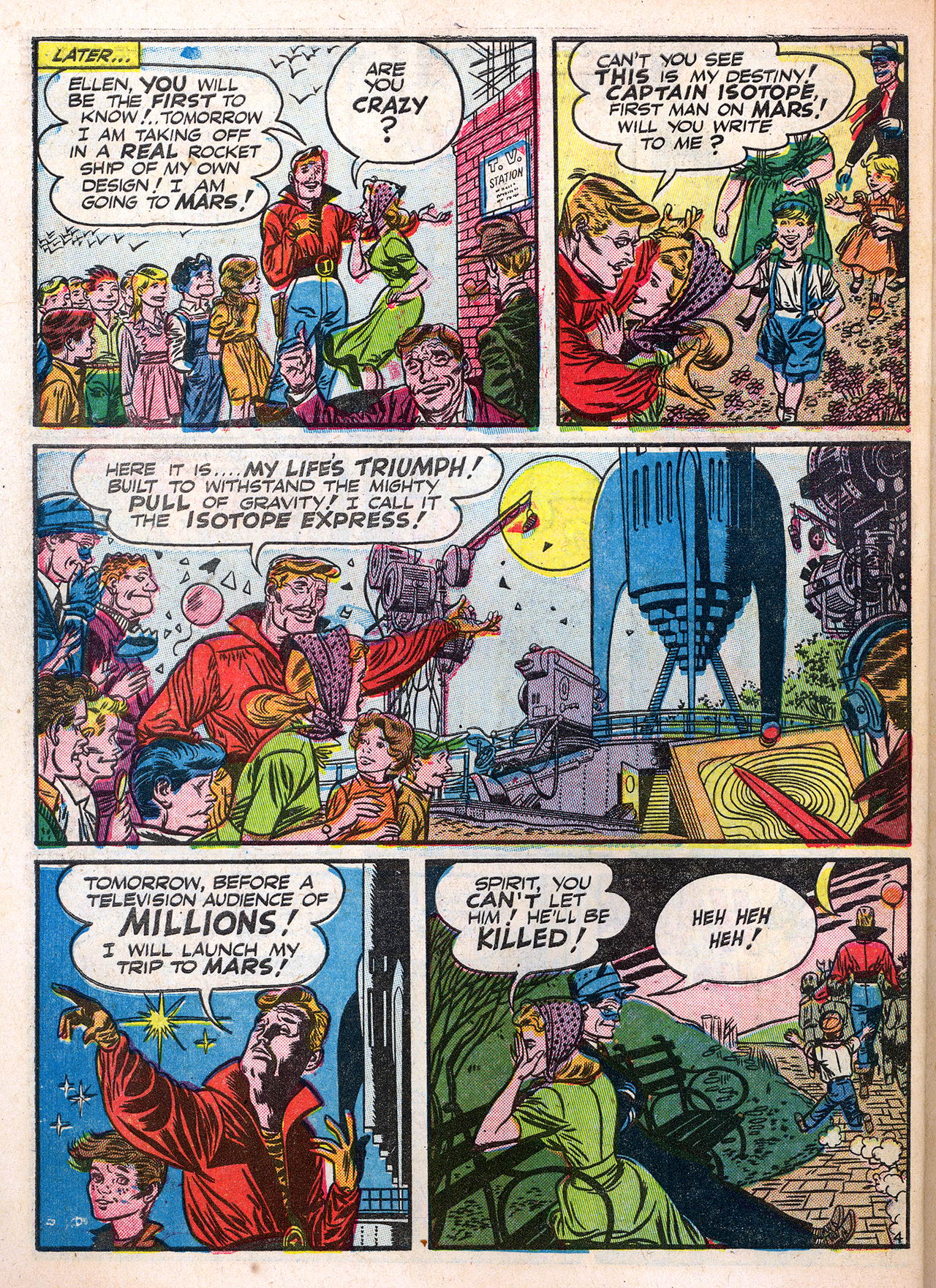 Read online The Spirit (1952) comic -  Issue #2 - 30