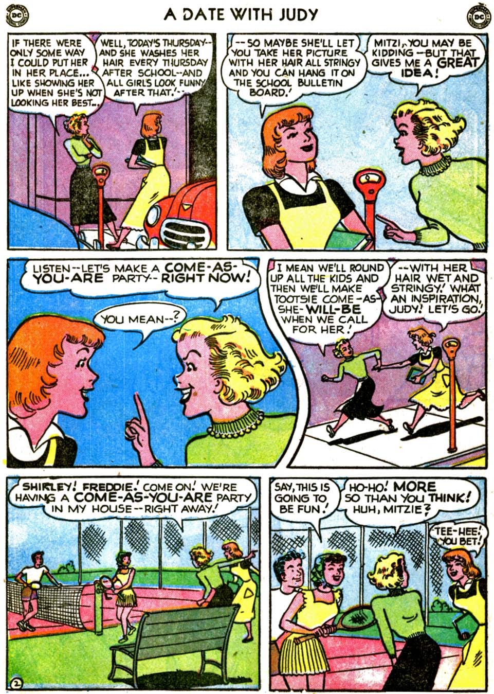 Read online A Date with Judy comic -  Issue #18 - 18