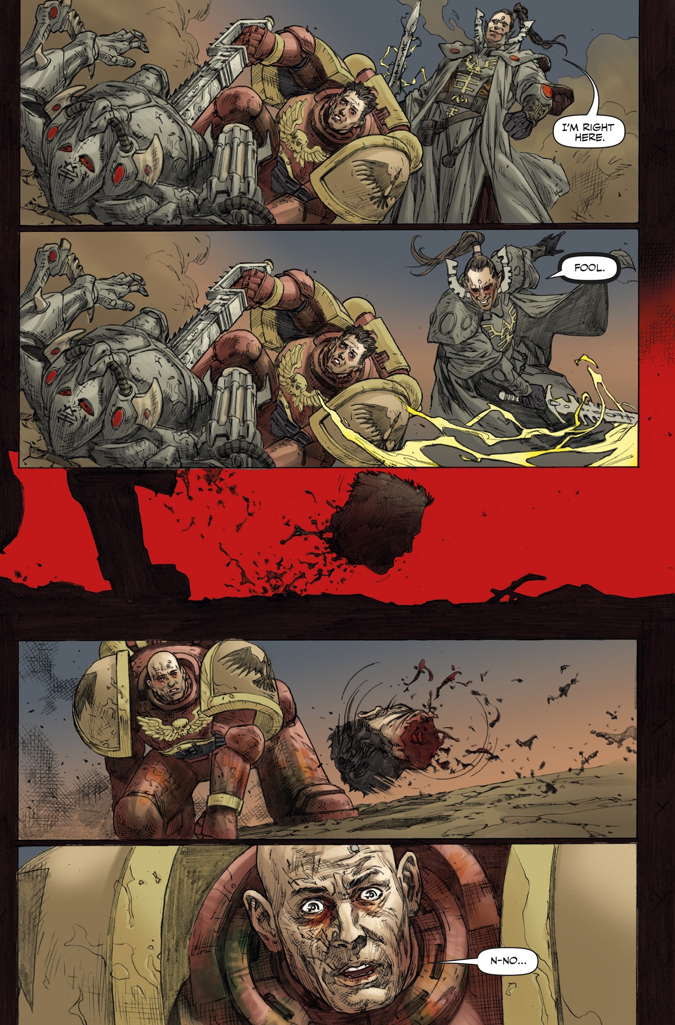 Read online Warhammer 40,000: Dawn of War comic -  Issue #4 - 15