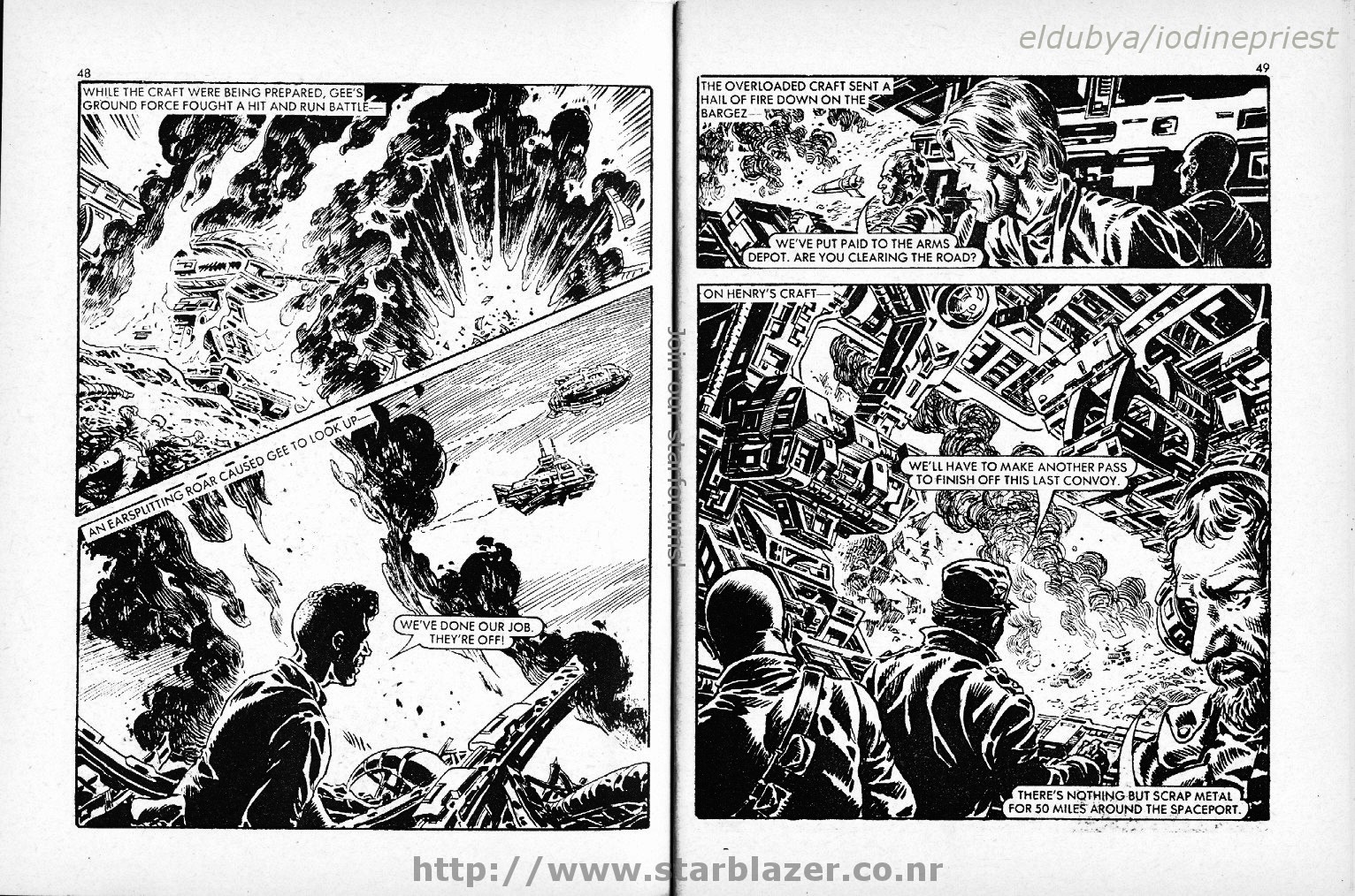 Read online Starblazer comic -  Issue #122 - 26