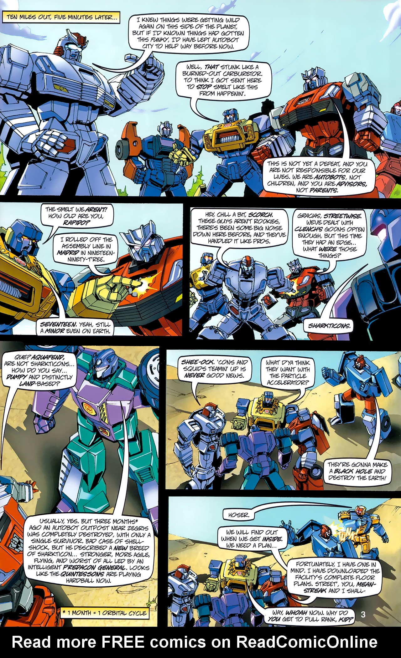Read online Transformers: Timelines comic -  Issue #5 - 5