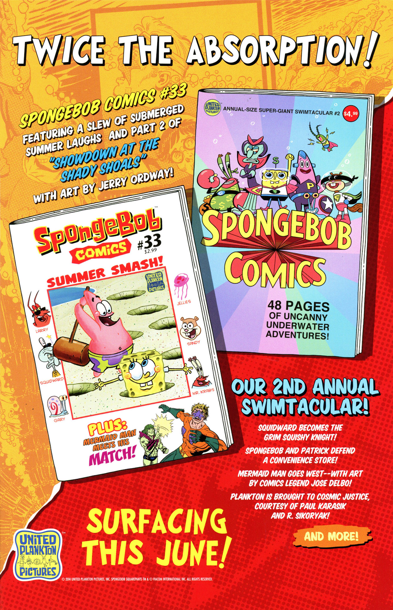 Read online SpongeBob Comics comic -  Issue #32 - 34