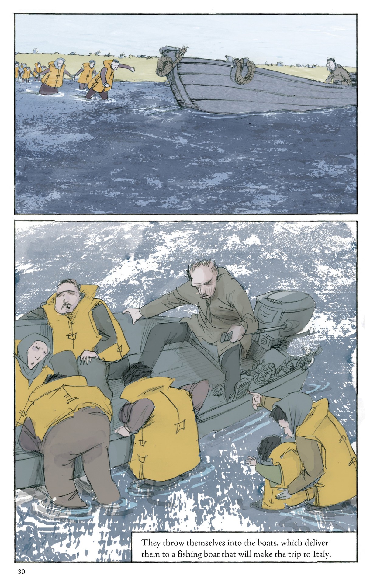 Read online The Unwanted: Stories of the Syrian Refugees comic -  Issue # TPB - 29