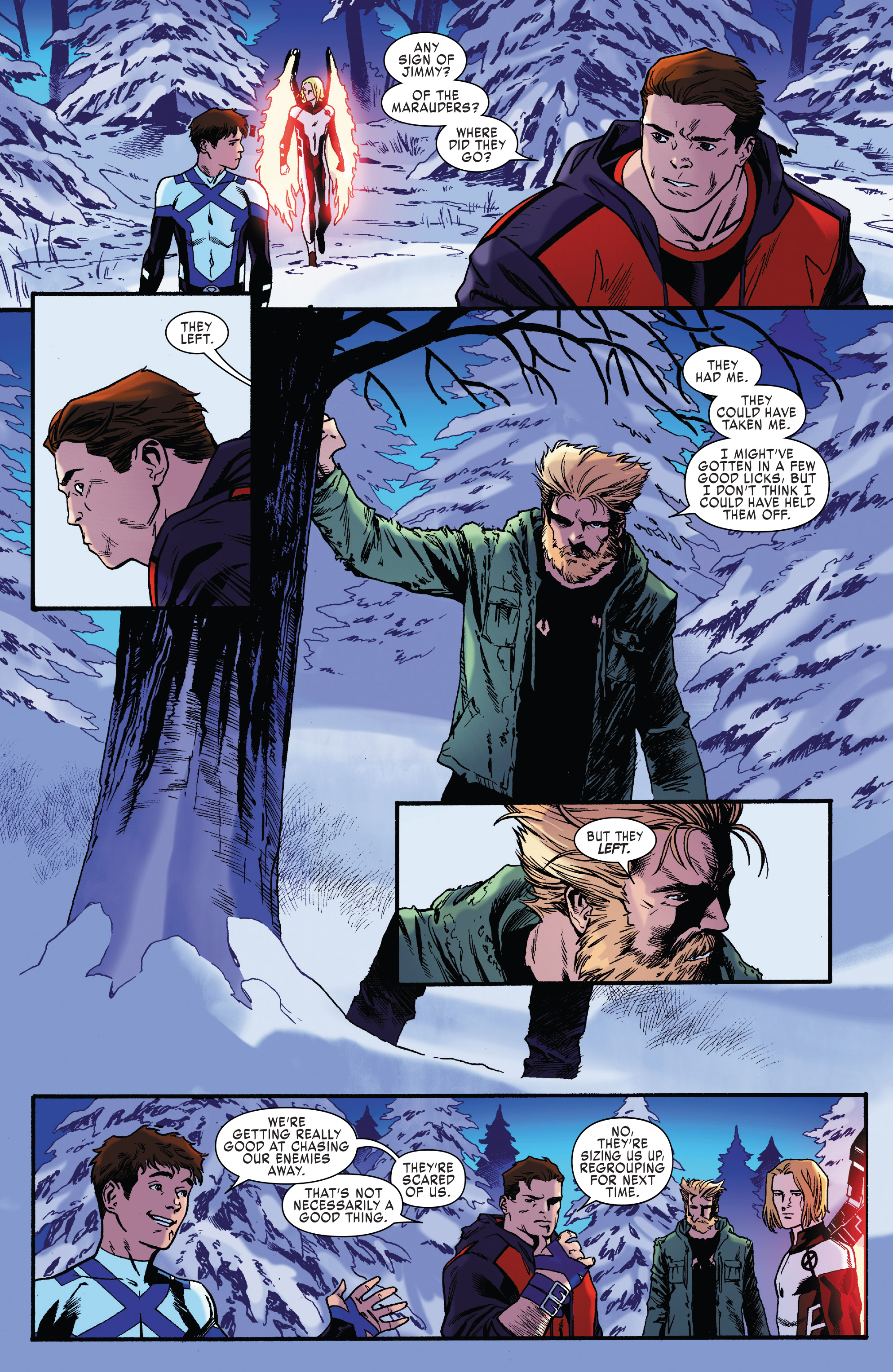 Read online X-Men: Blue comic -  Issue #5 - 17