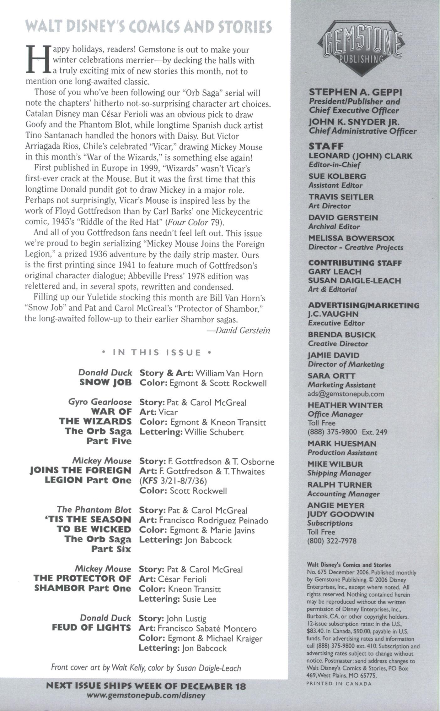 Read online Walt Disney's Comics and Stories comic -  Issue #675 - 2