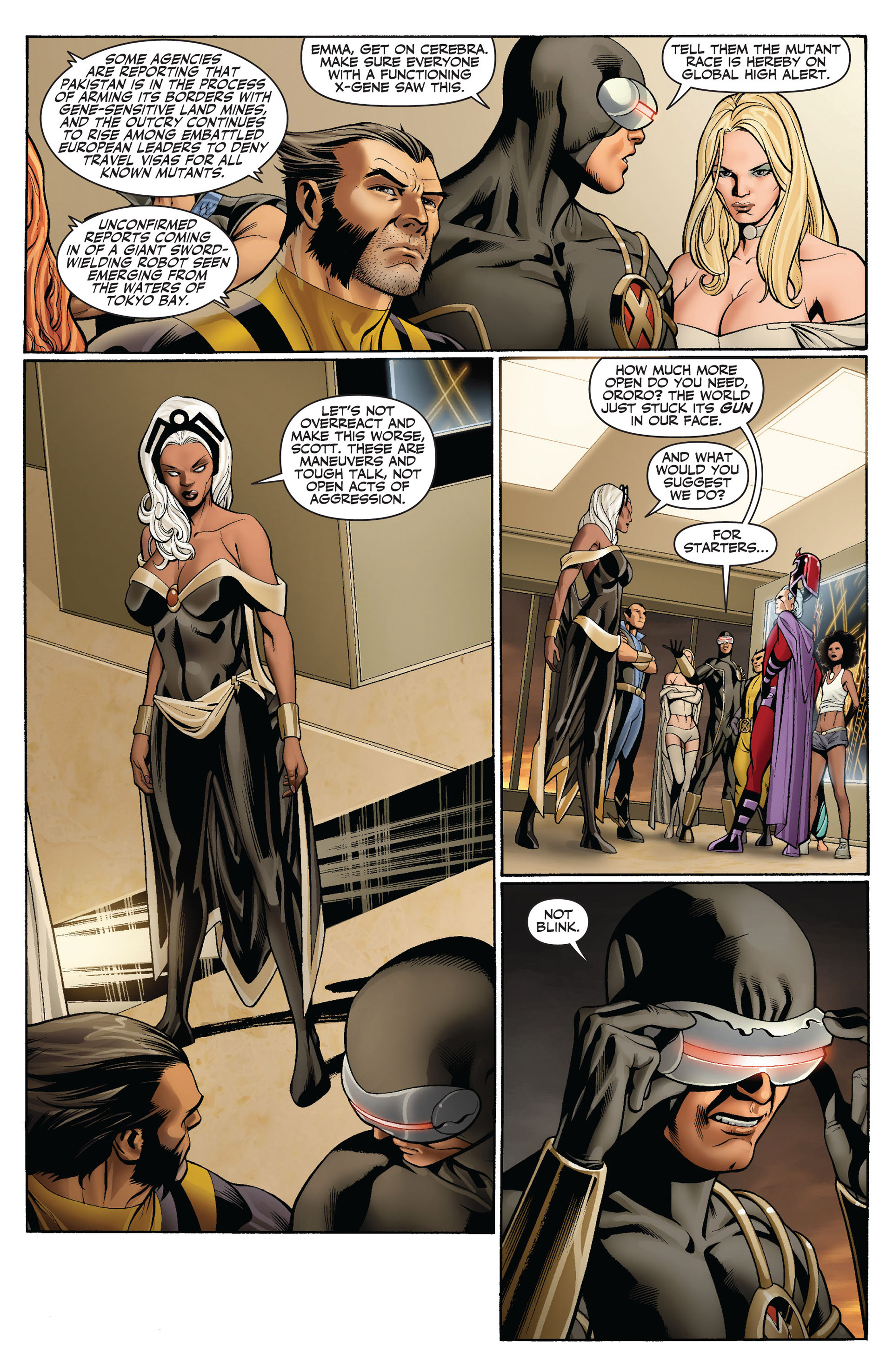 Read online X-Men: Schism comic - Issue #1.