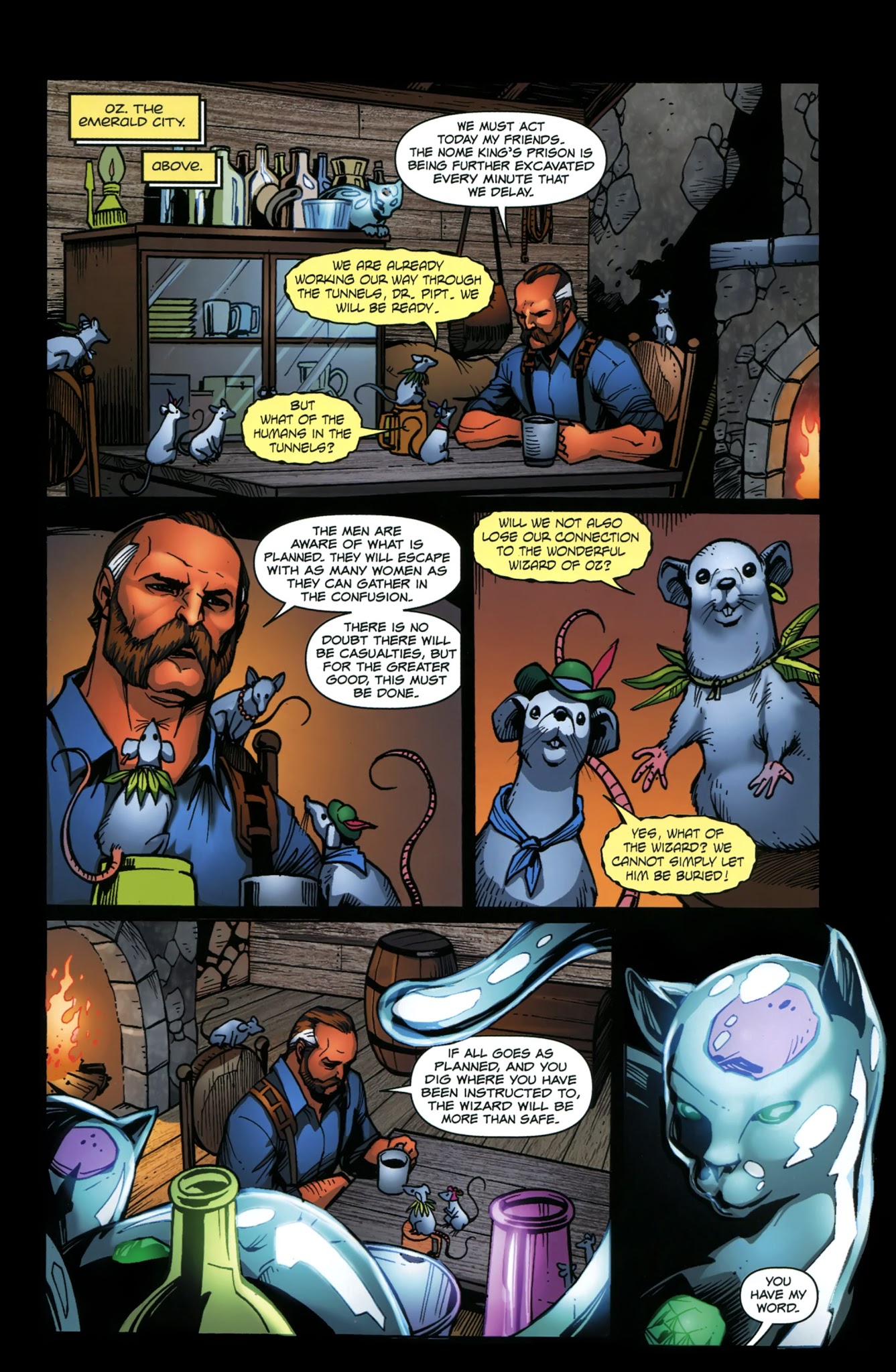 Read online Legend of Oz: The Wicked West comic -  Issue #17 - 6