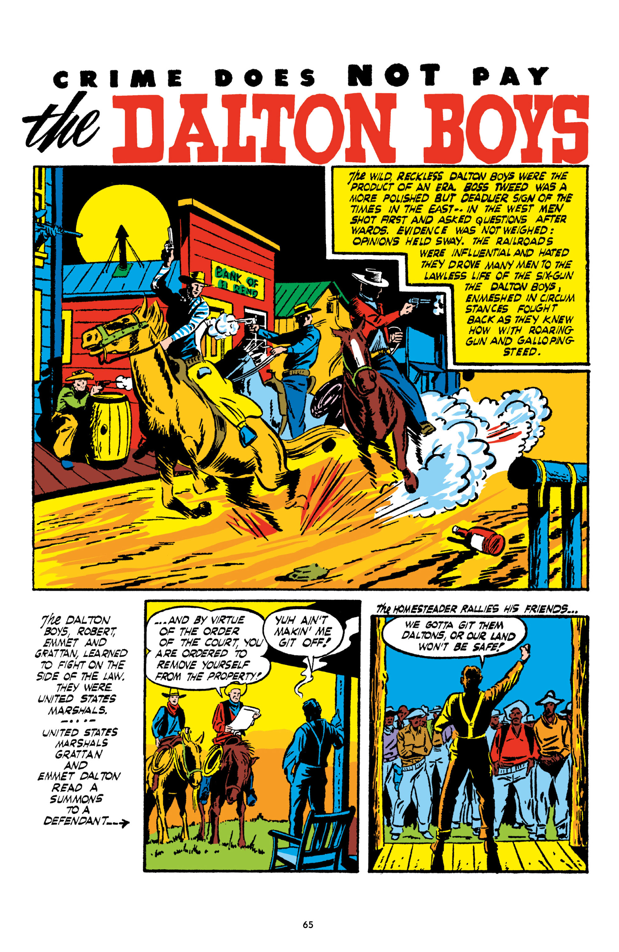 Read online Crime Does Not Pay Archives comic -  Issue # TPB 2 (Part 1) - 65