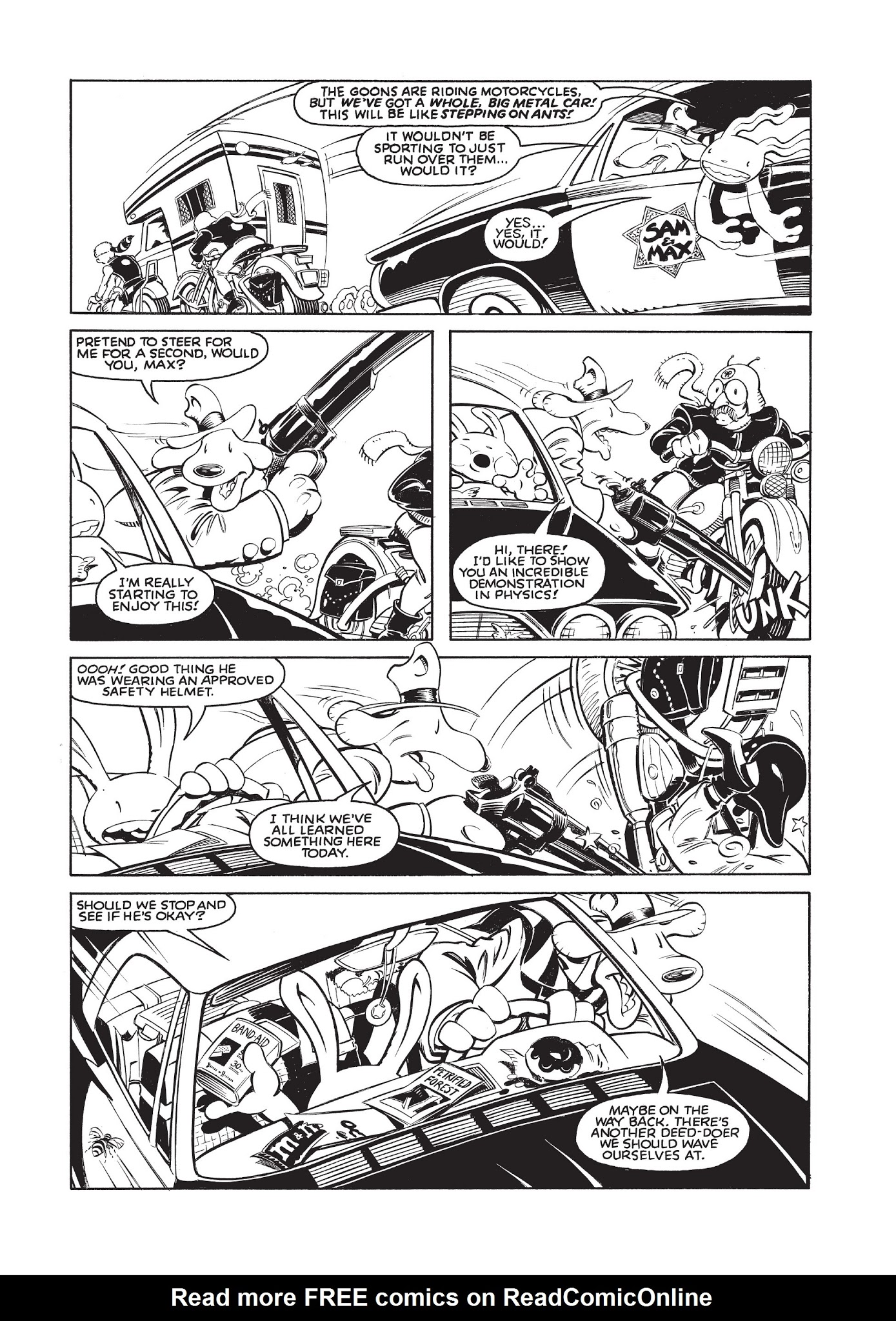 Read online Sam & Max Surfin' The Highway comic -  Issue # TPB - 57