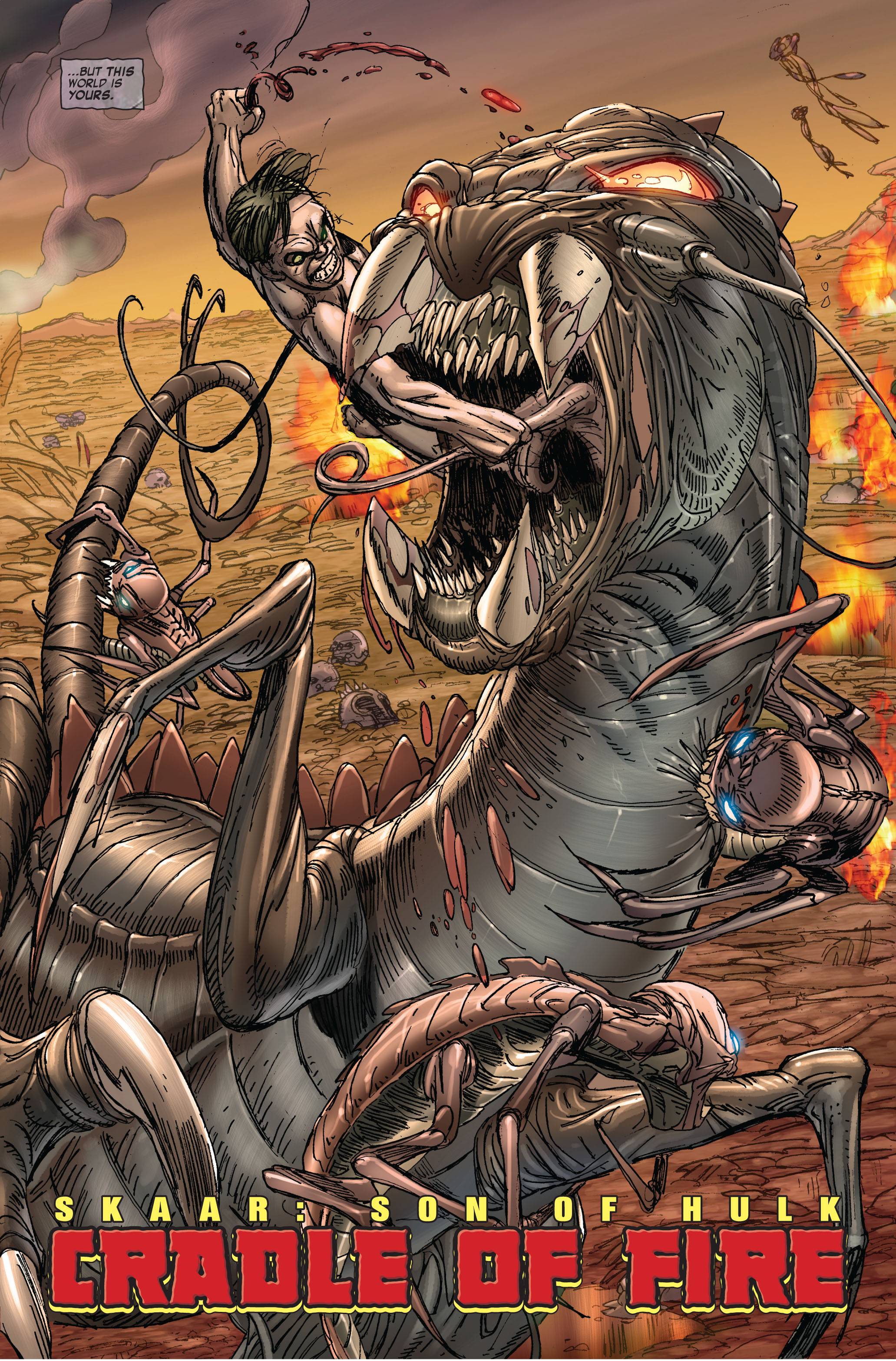 Read online Skaar: Son of Hulk comic -  Issue #1 - 9