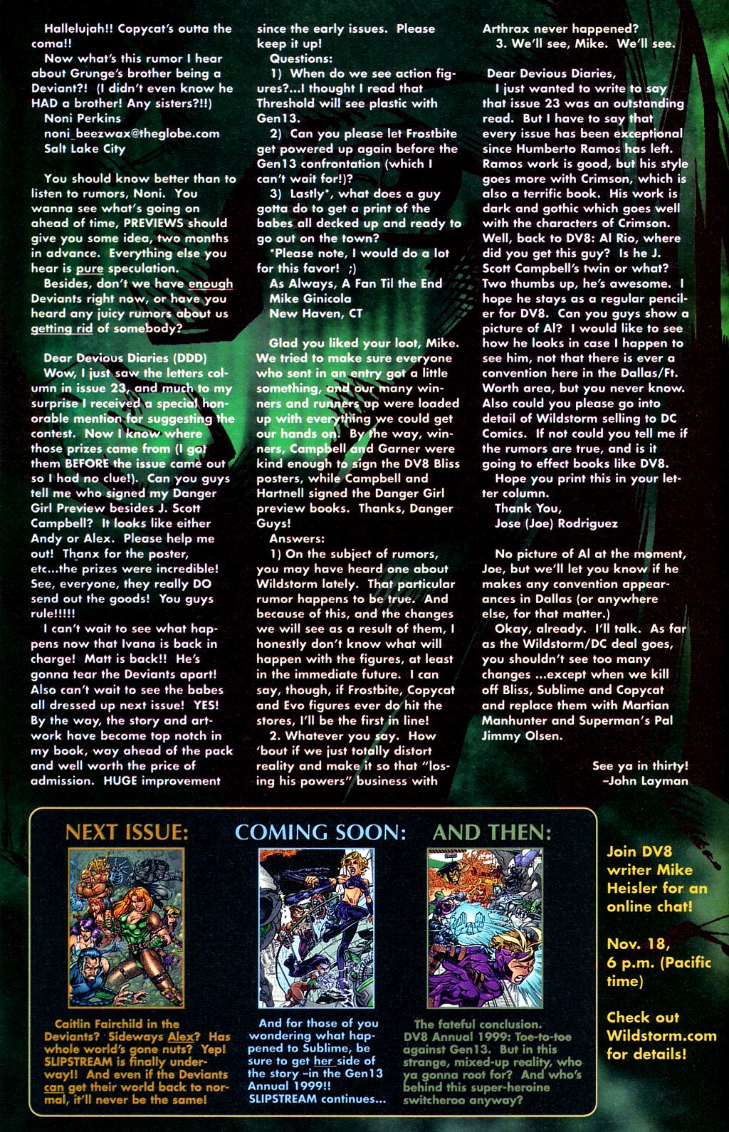 Read online DV8 comic -  Issue #24 - 28
