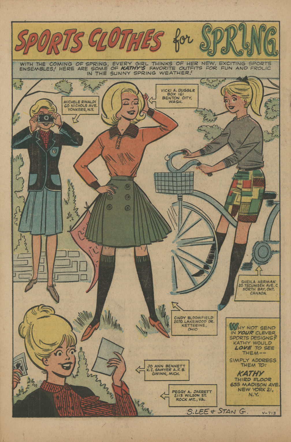 Read online Kathy (1959) comic -  Issue #17 - 18
