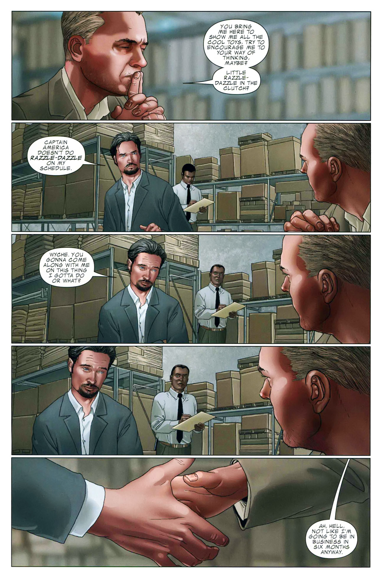 Read online The Invincible Iron Man (2008) comic -  Issue #26 - 23