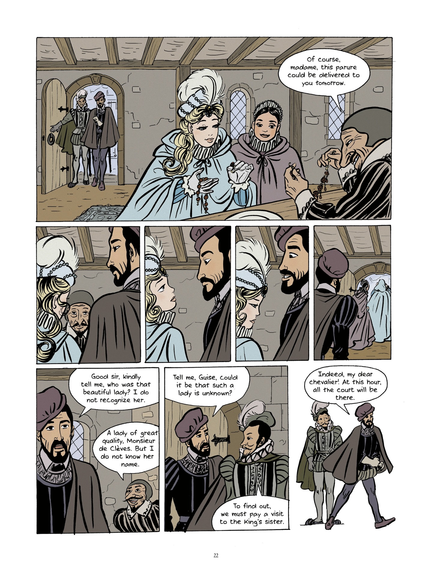 Read online The Princess of Clèves comic -  Issue # TPB (Part 1) - 18