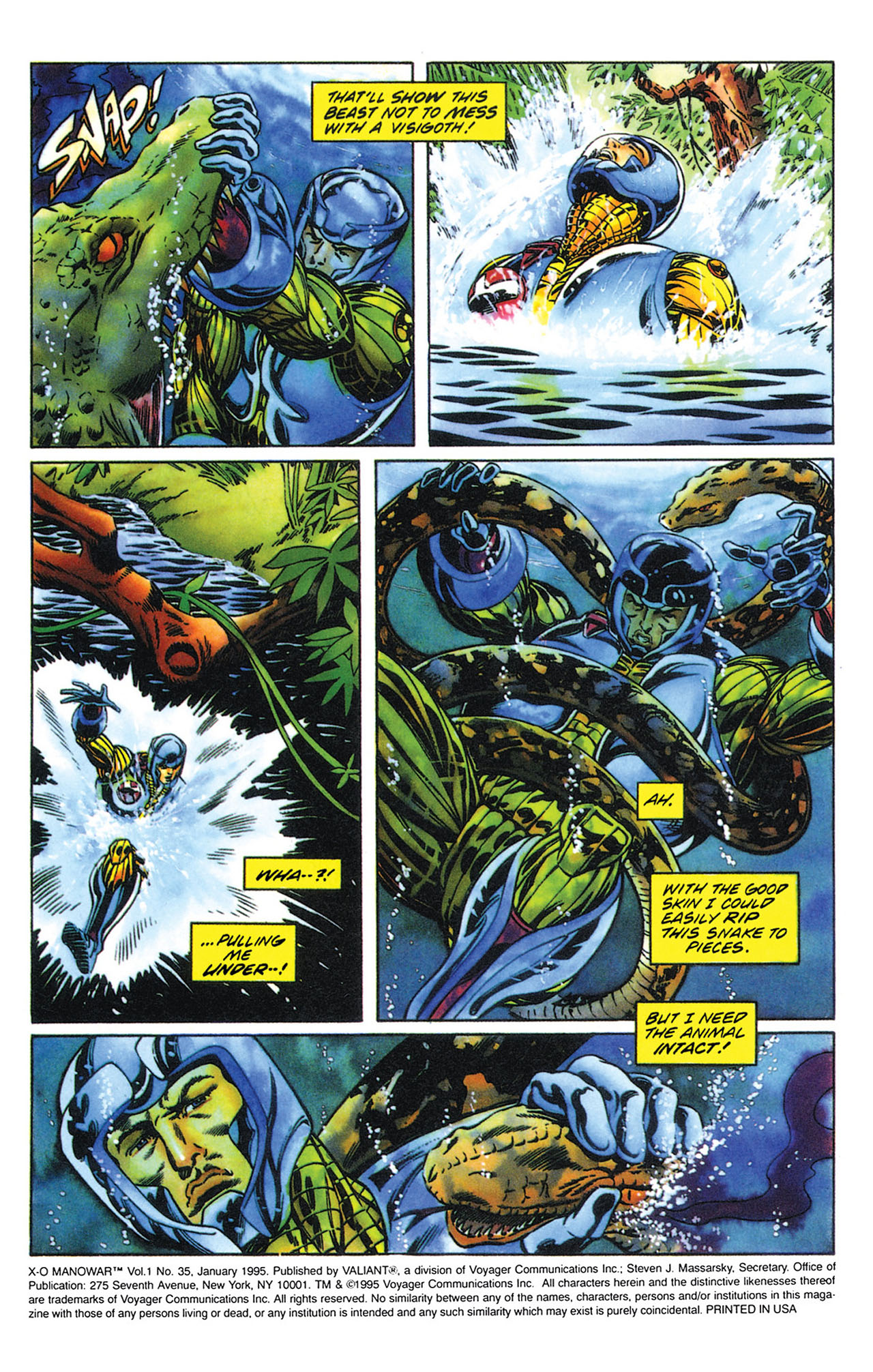 Read online X-O Manowar (1992) comic -  Issue #35 - 3