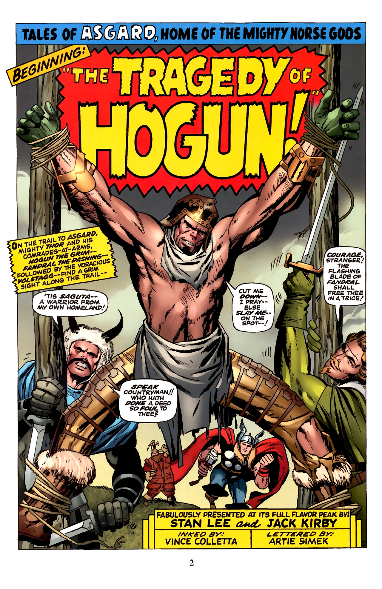 Read online Thor: Tales of Asgard by Stan Lee & Jack Kirby comic -  Issue #6 - 4