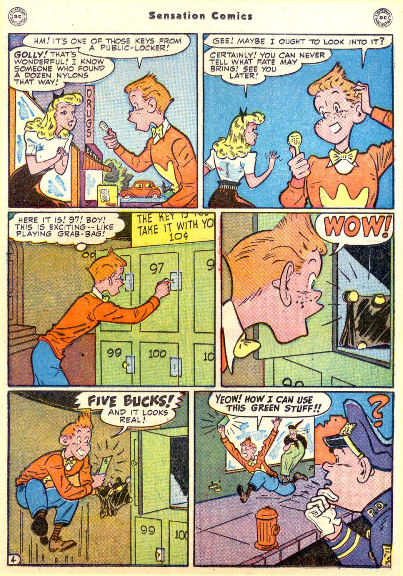 Read online Sensation (Mystery) Comics comic -  Issue #85 - 30