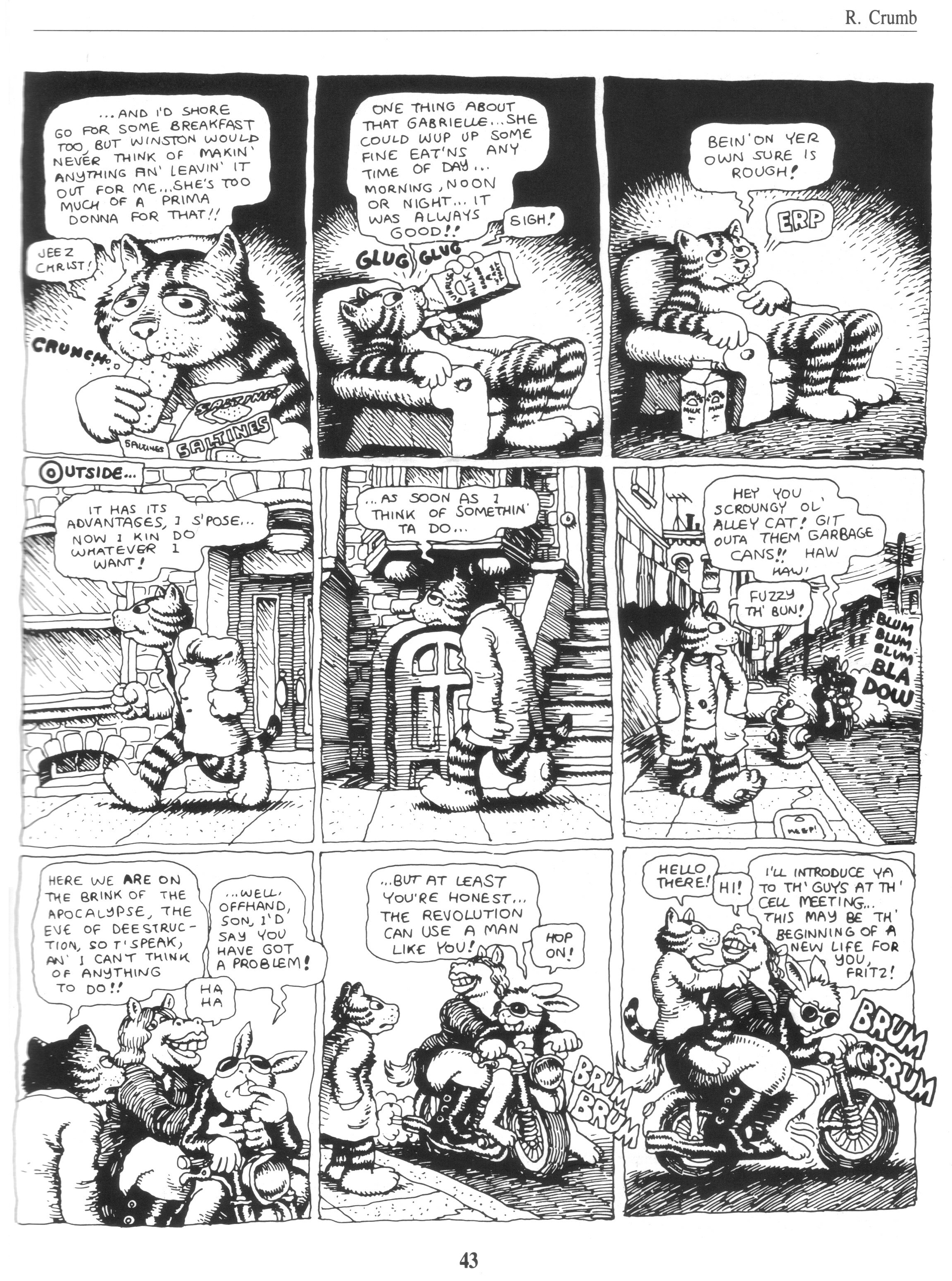 Read online The Complete Crumb Comics comic -  Issue # TPB 5 - 54