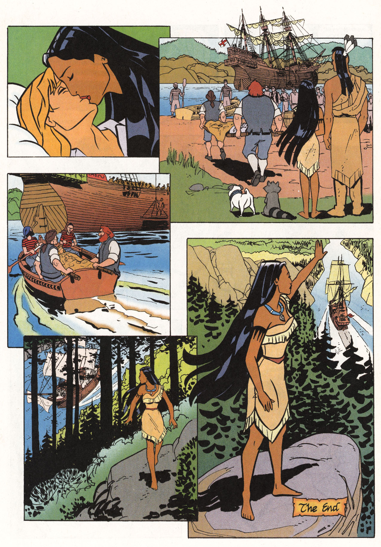 Read online Disney's Pocahontas comic -  Issue #1 - 48