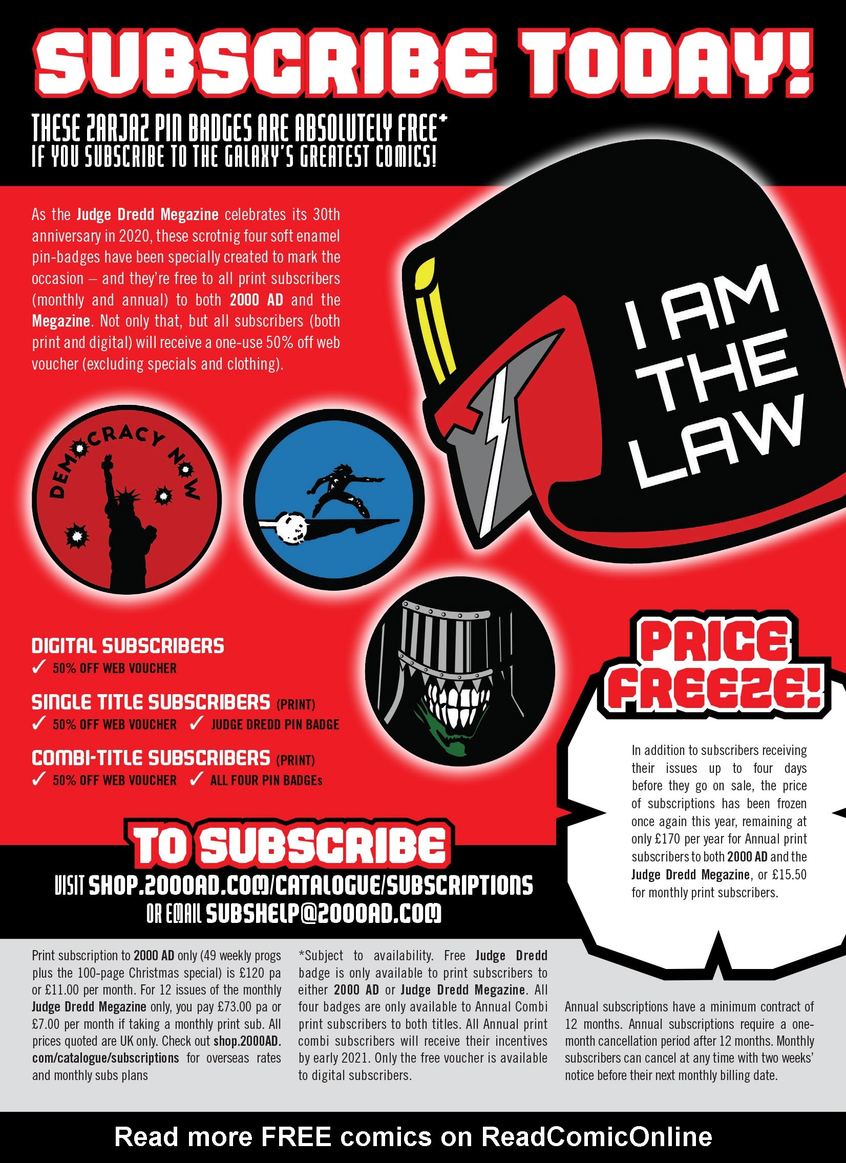 Read online Judge Dredd Megazine (Vol. 5) comic -  Issue #433 - 2