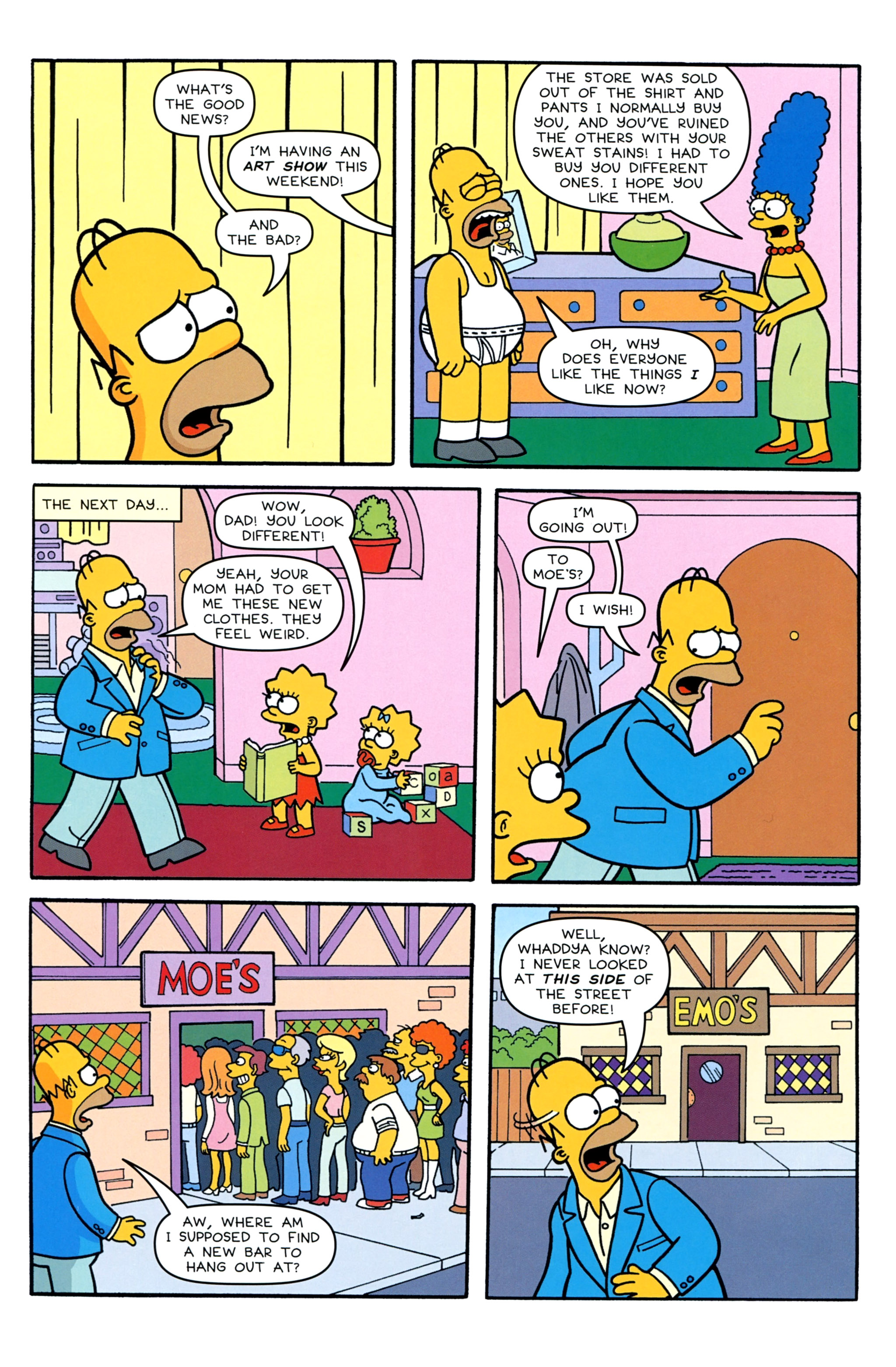 Read online Simpsons Comics comic -  Issue #215 - 10