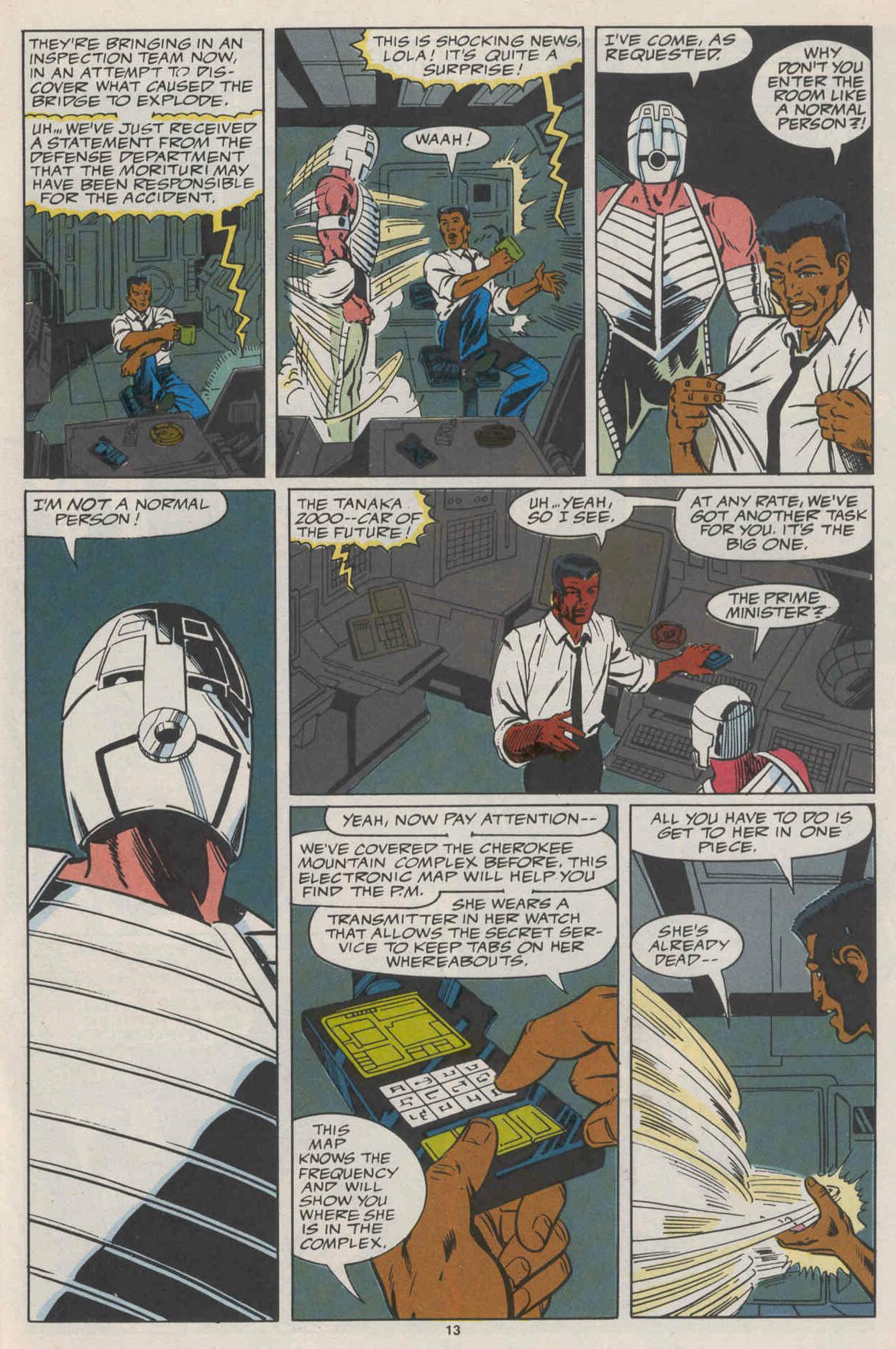 Read online Strikeforce: Morituri comic -  Issue #30 - 15